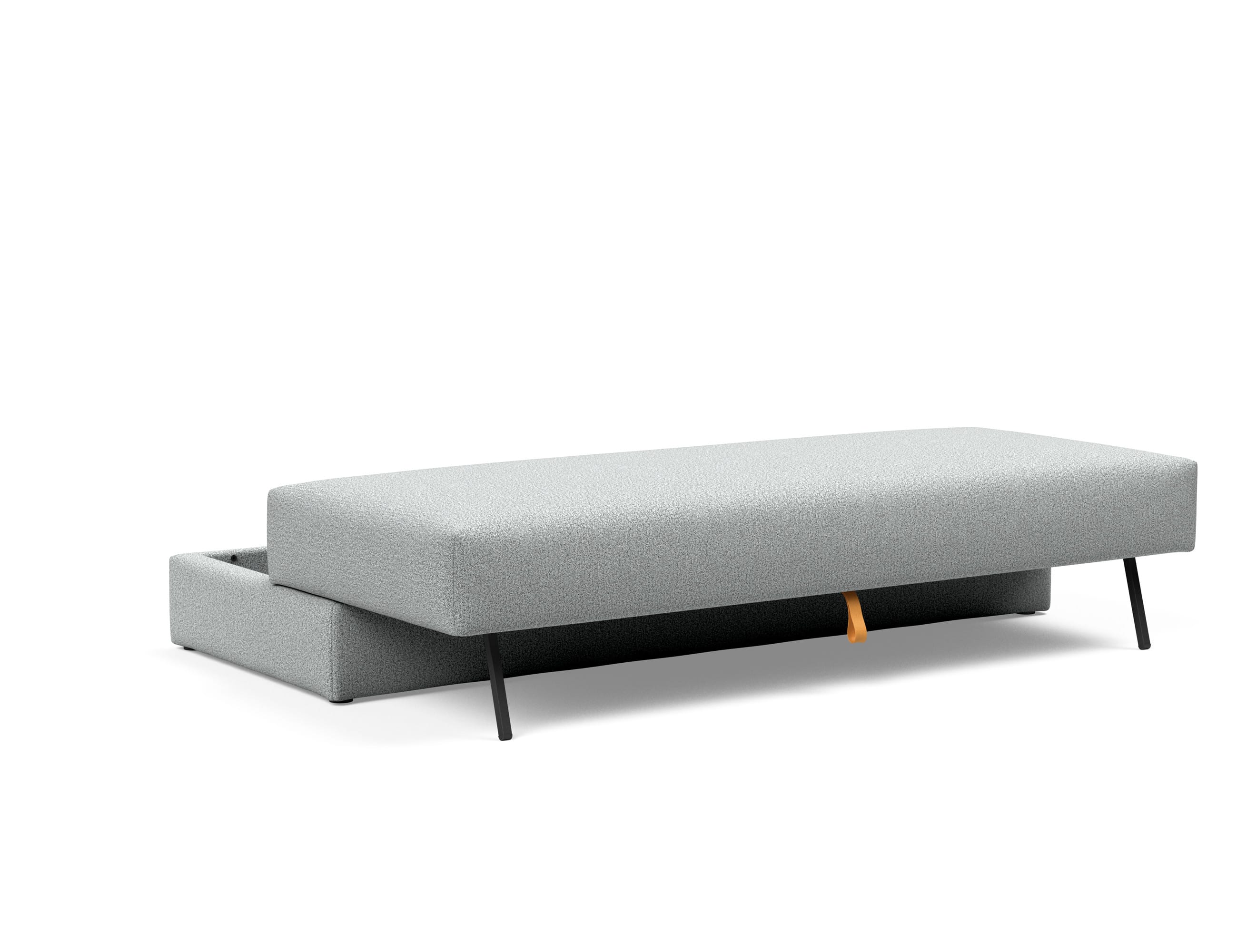 Walis Daybed Sofa Bed Melange Light Gray at Futonland