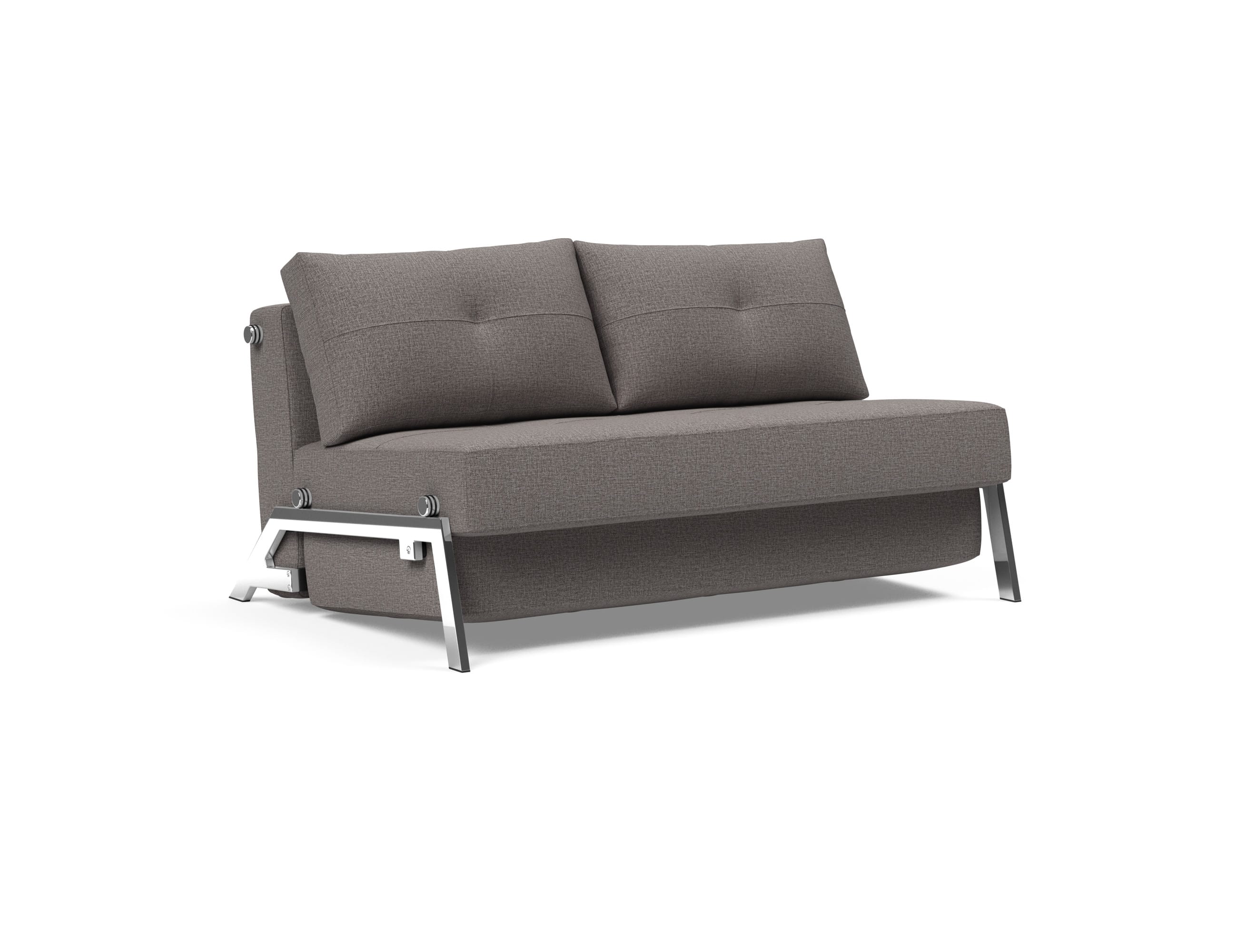 Cubed Deluxe Sofa Bed (Full Size) Mixed Dance Gray by Innovation