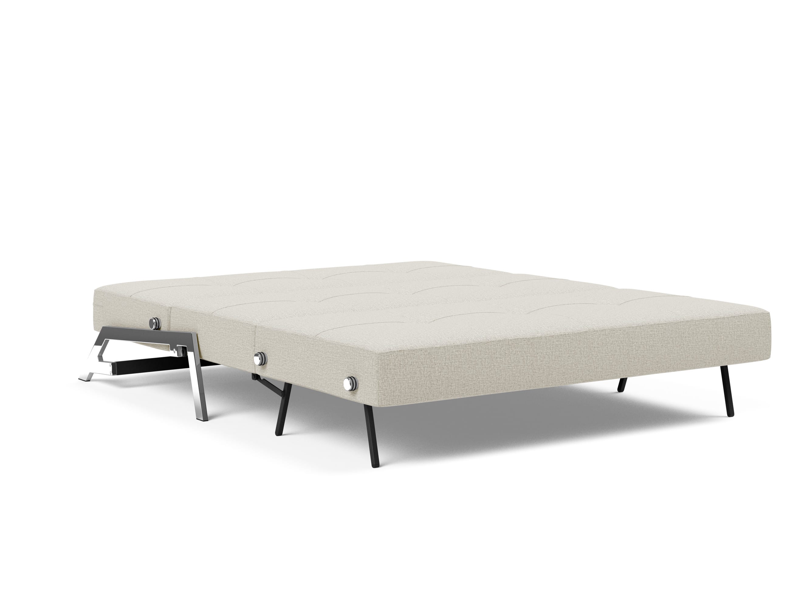 Cubed Deluxe Sofa Bed (Queen Size) Mixed Dance Natural at Futonland