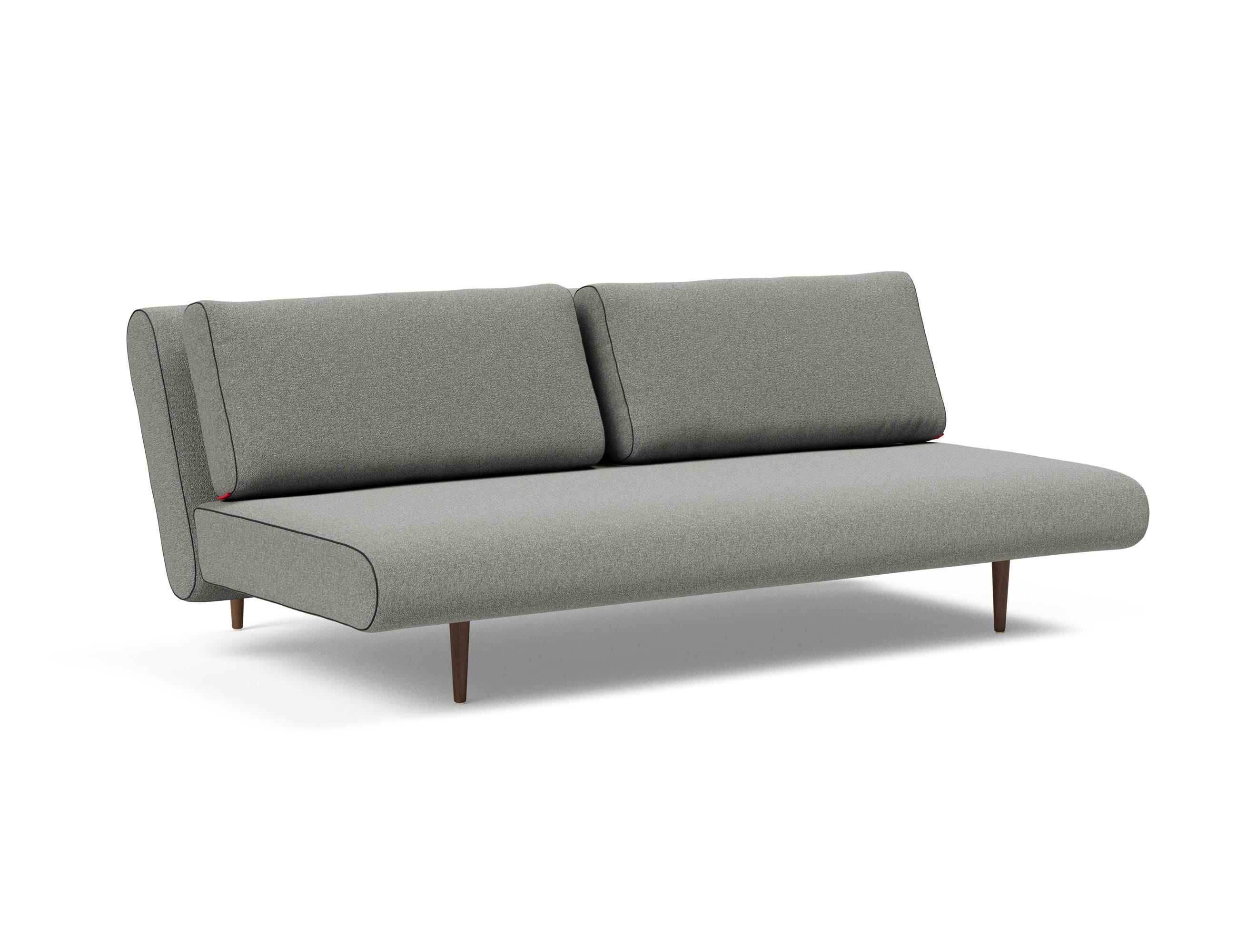 Unfurl Lounger Sofa Bed (Full Size) Boucle Ash Gray by Innovation