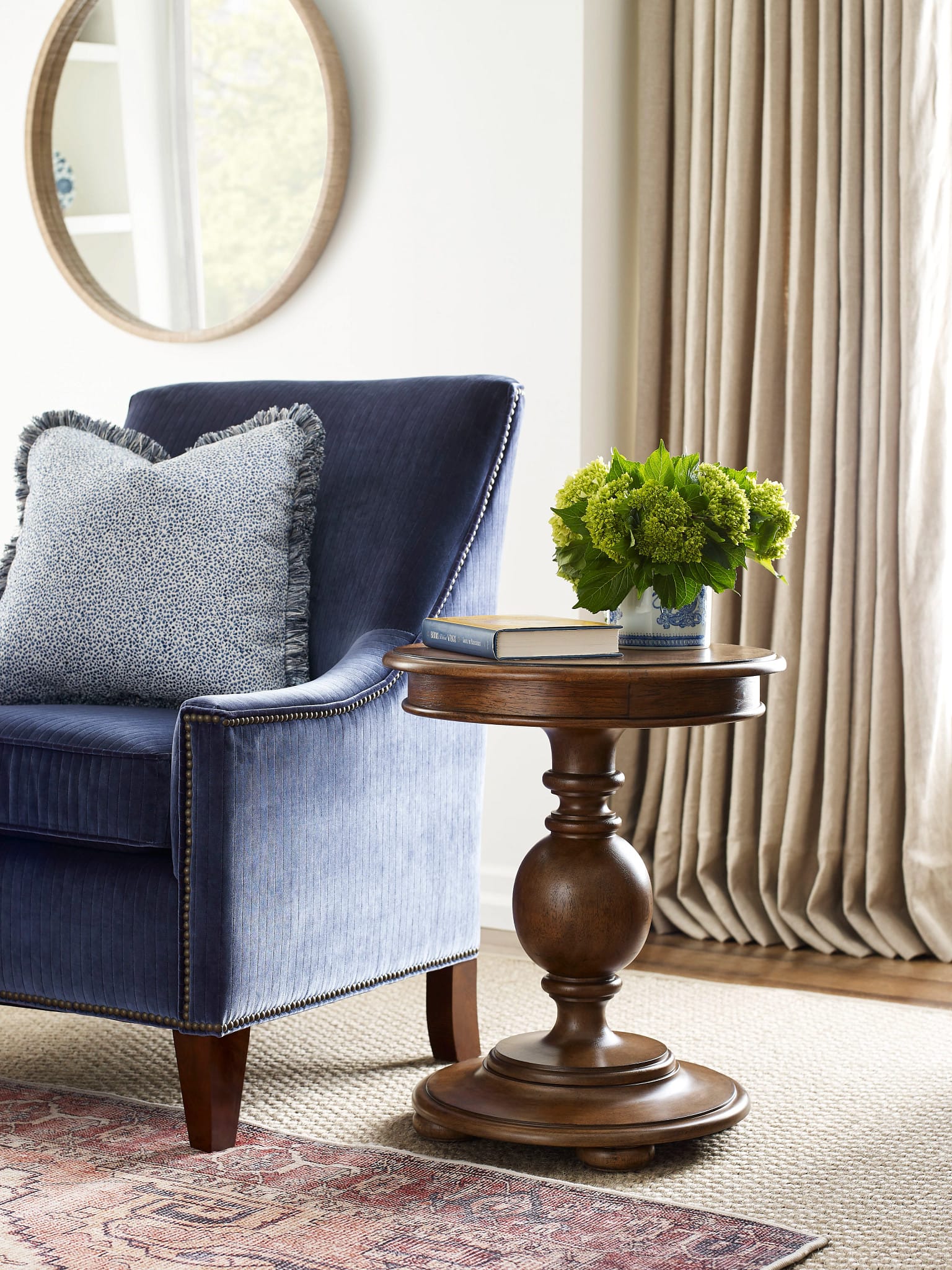 Berkshire Pearson Round End Table - Thumbnail 2