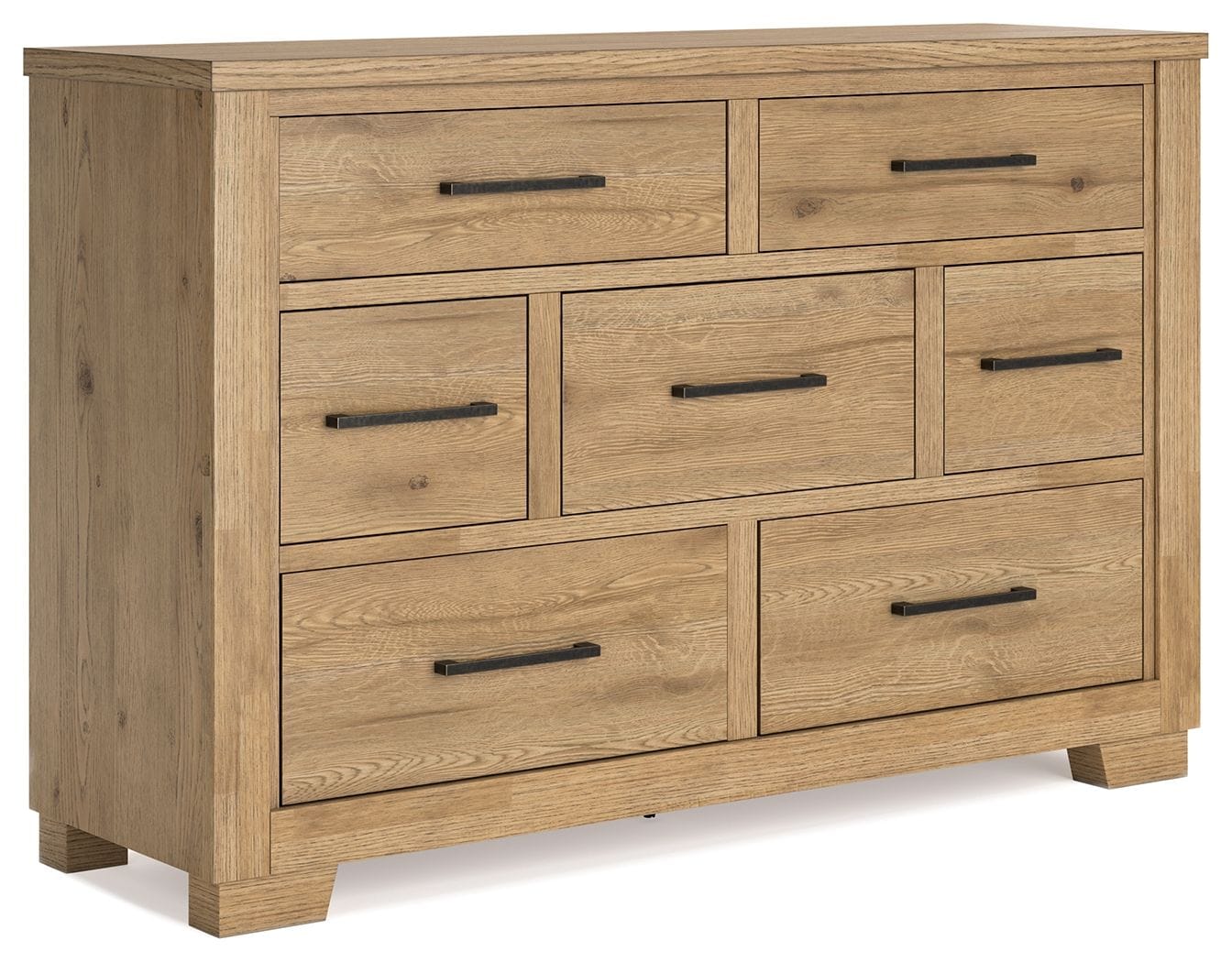 Galliden - Light Brown - Panel Bedroom Set at Futonland