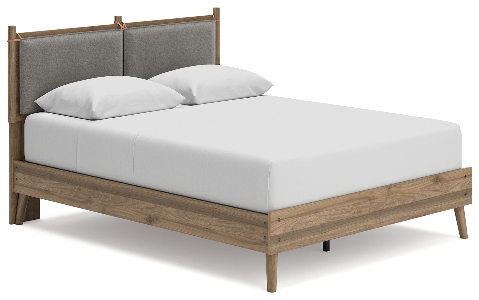 Aprilyn - Light Brown - Queen Panel Bedroom Set at Futonland