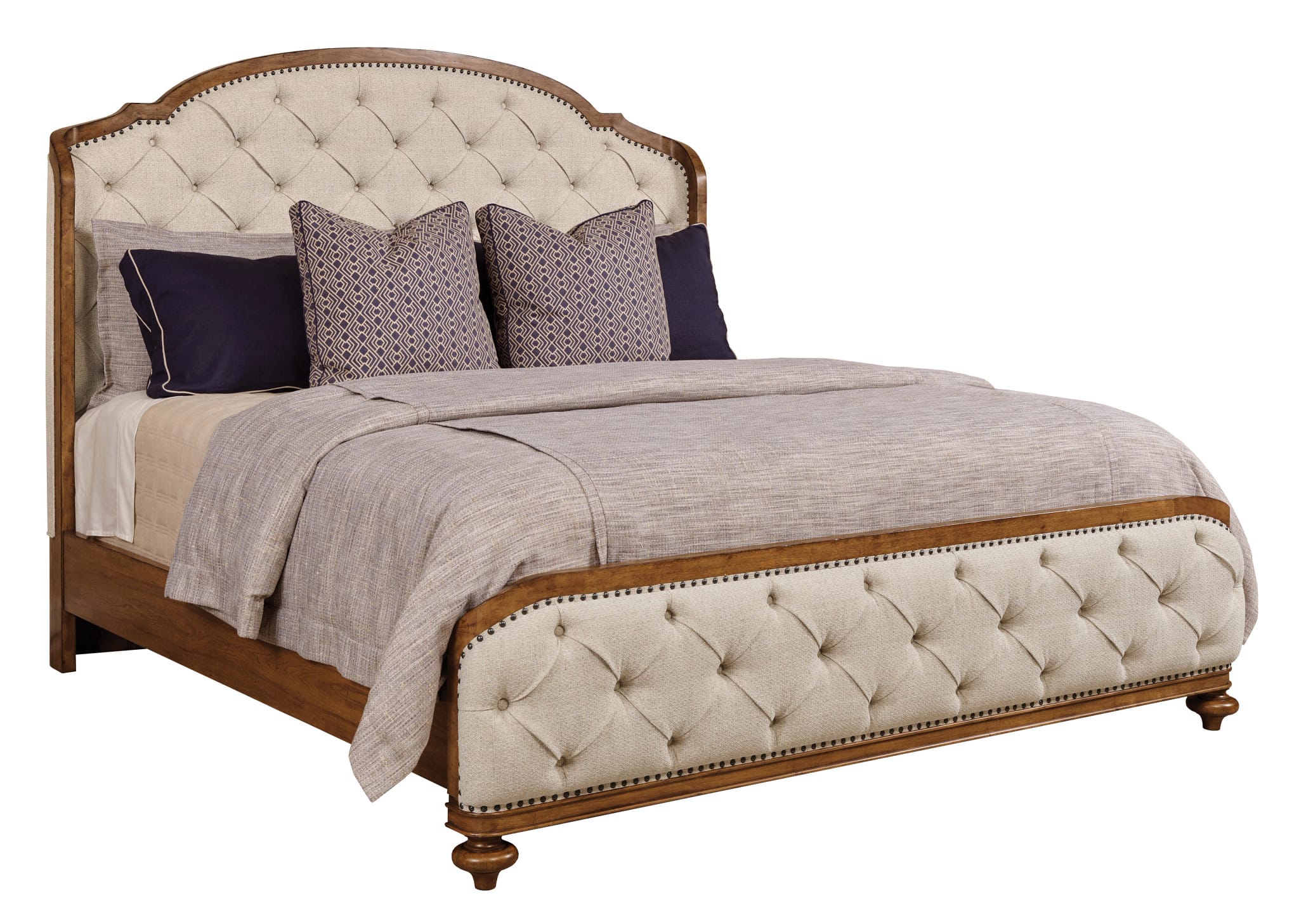 Berkshire Glendale Upholstered Shelter Bed - Thumbnail 2