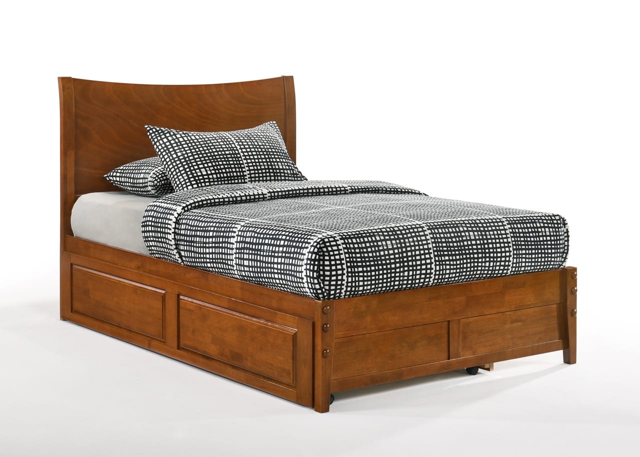Spices Blackpepper Wood P-Series High/Low Platform Bed - Thumbnail 4