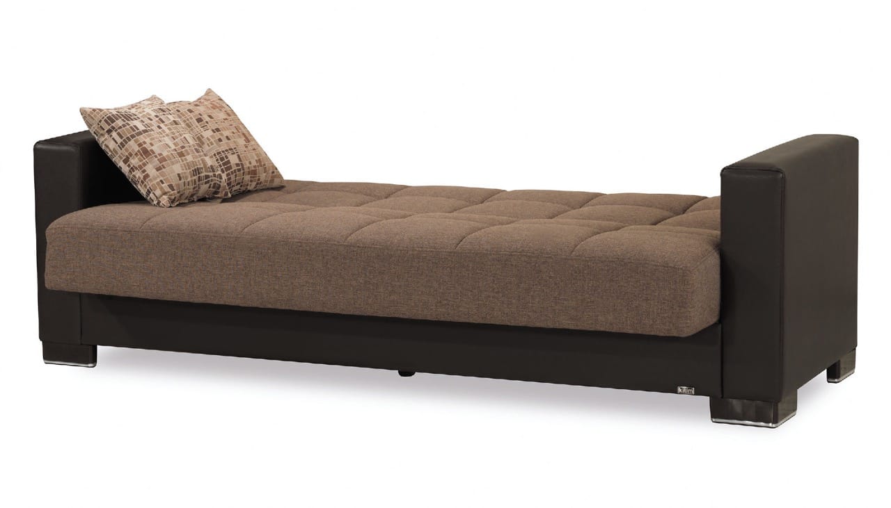 Armada Upholstered Convertible Sofabed w/Storage