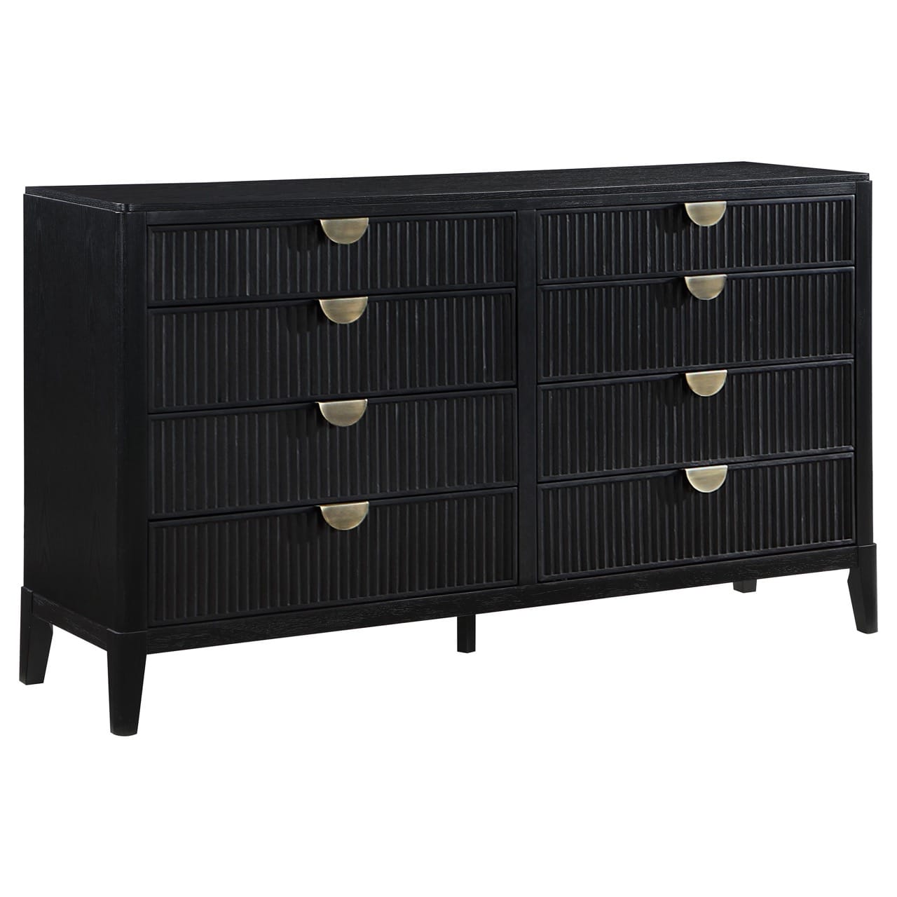 Brookmead - 8-Drawer Dresser - Black Brookmead - 8-Drawer Dresser - Black