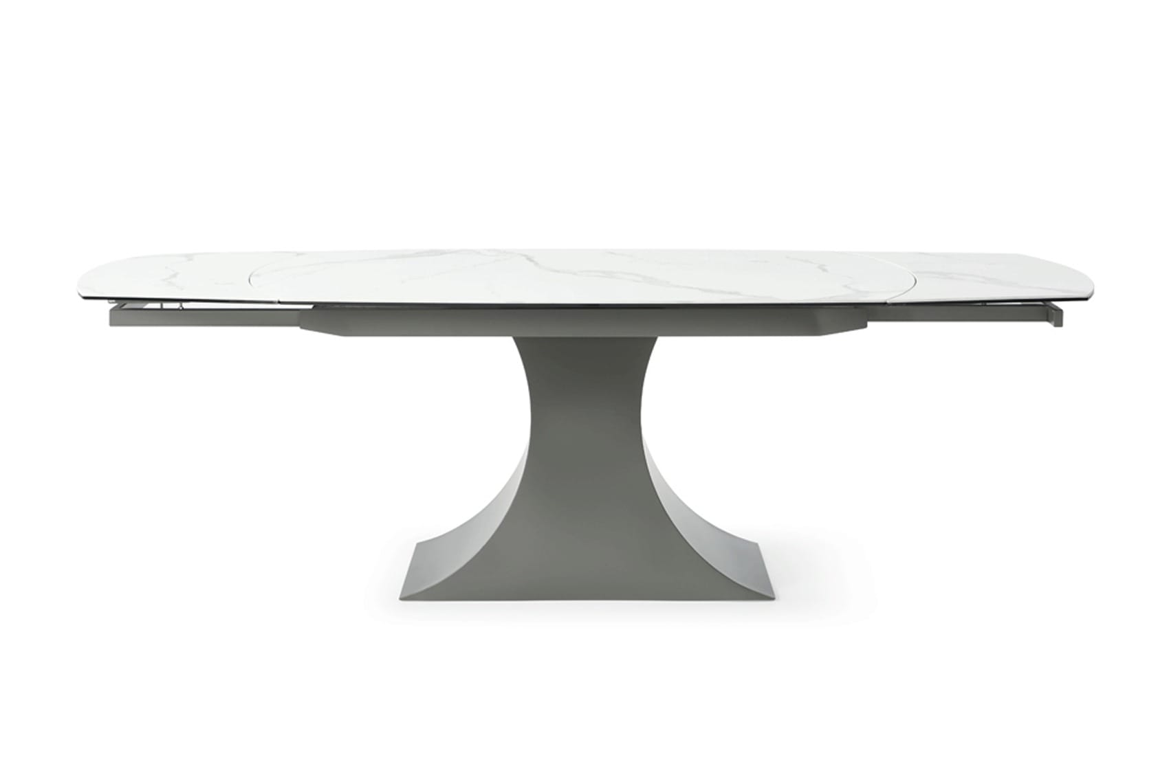 9035 Matt Gray Dining Table - Thumbnail 2