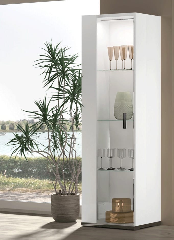 Carrara White 1 Door China Left