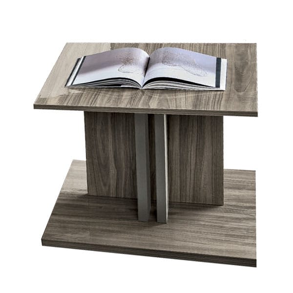 Volare Gray End Table