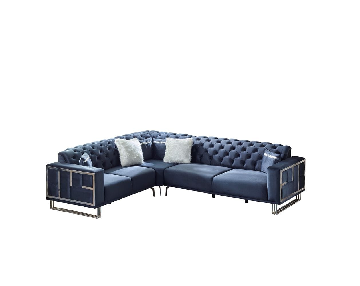 Puzzle Sectional Sofa Dark Gray at Futonland