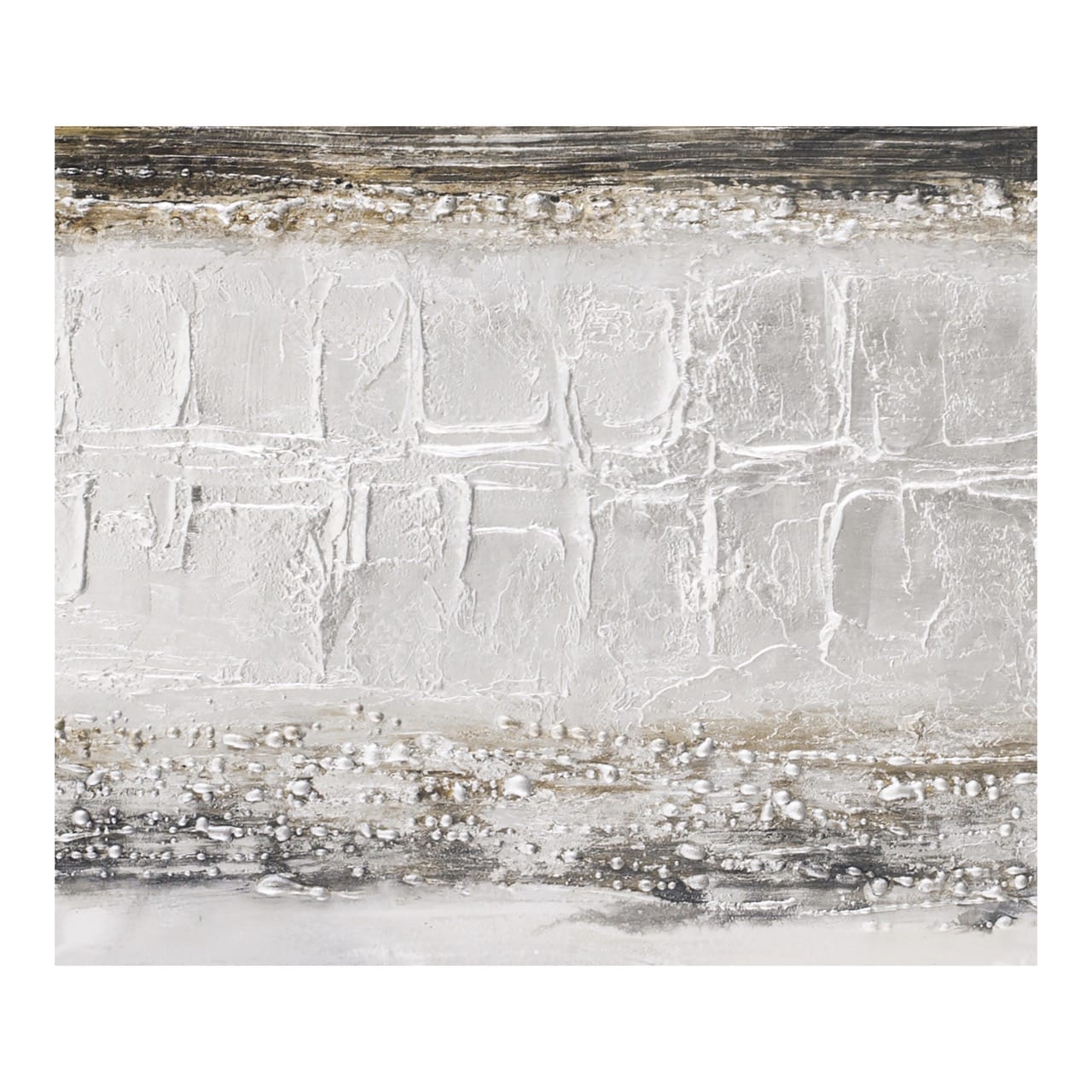 Layered Grey Wall Decor by Moe's Home Collection - Grey Textured Wall Decor