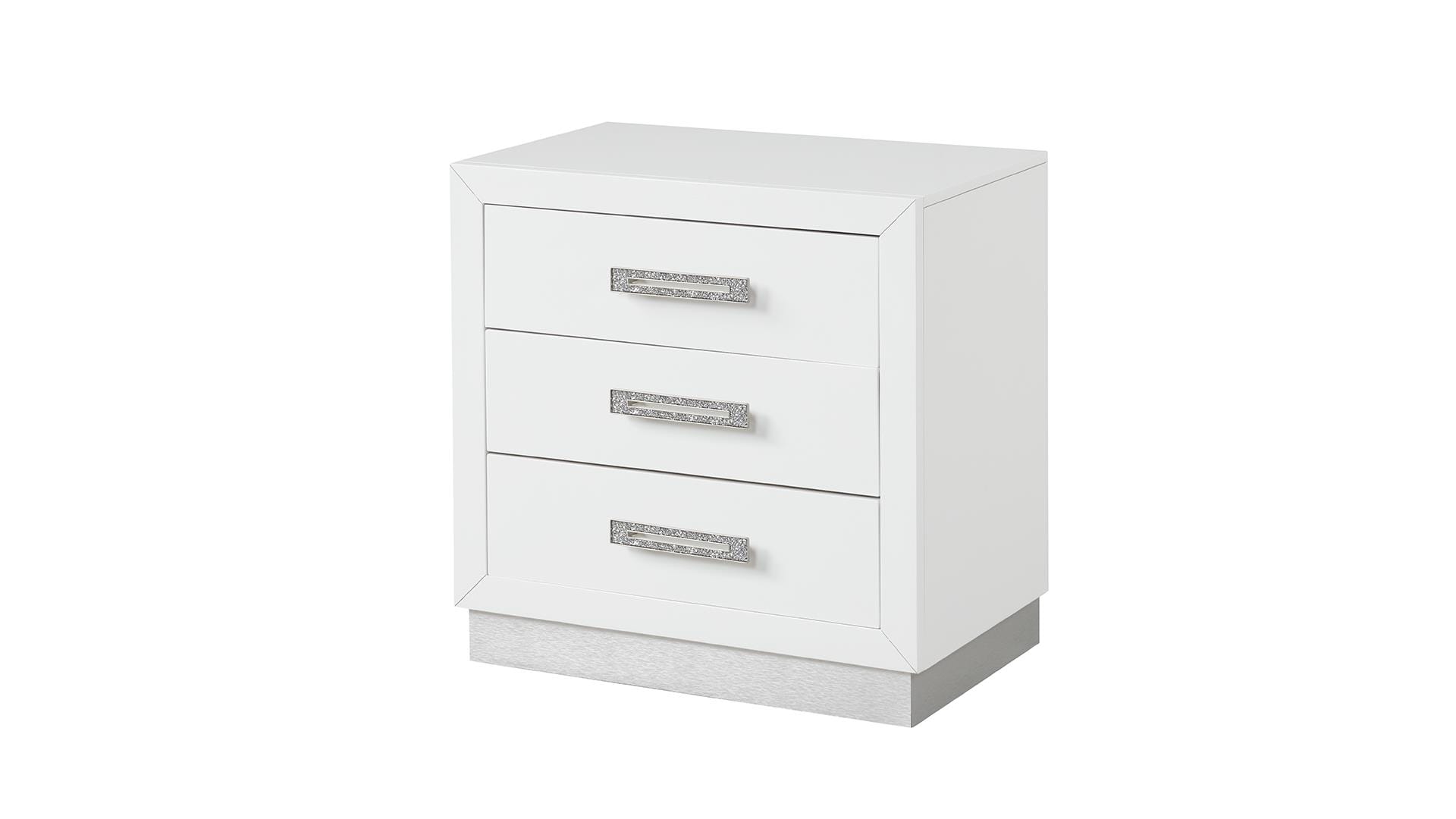 Milan Milky White Bedroom Set