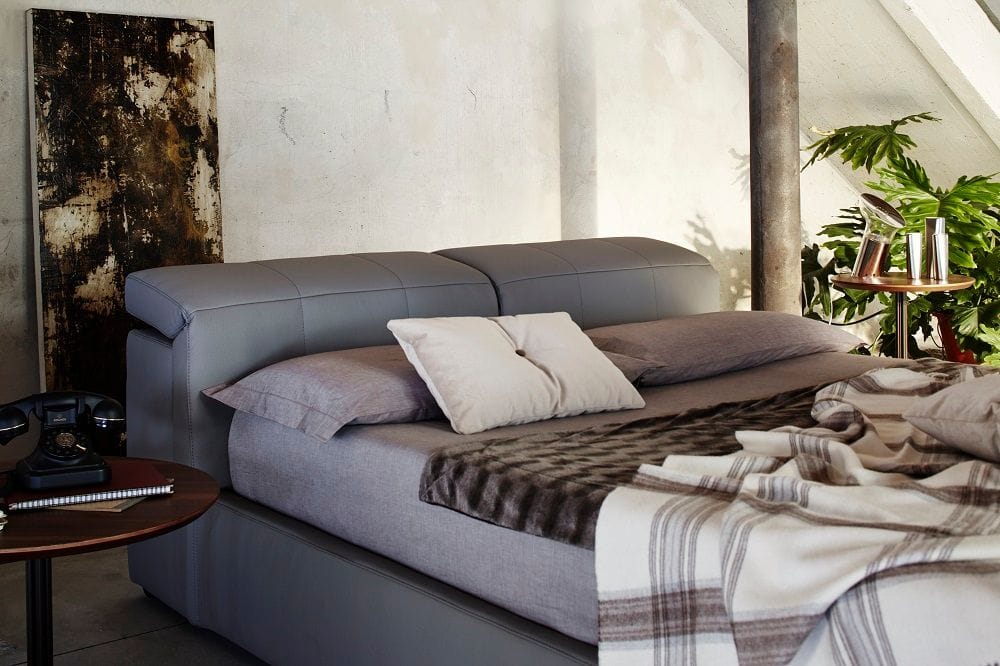 Tower Storage Bed D709 - Gray at Futonland