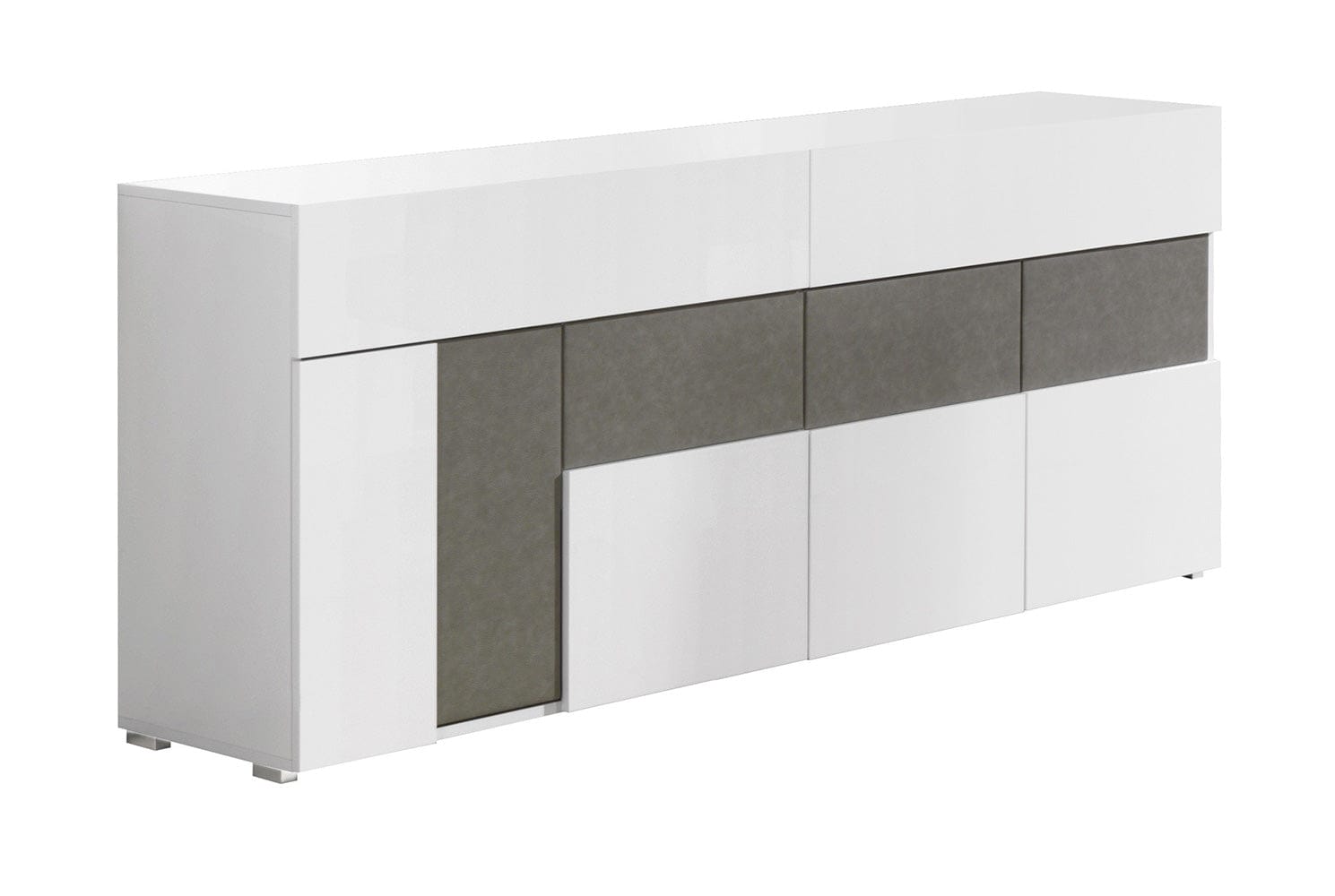 Luxuria Modern White Buffet