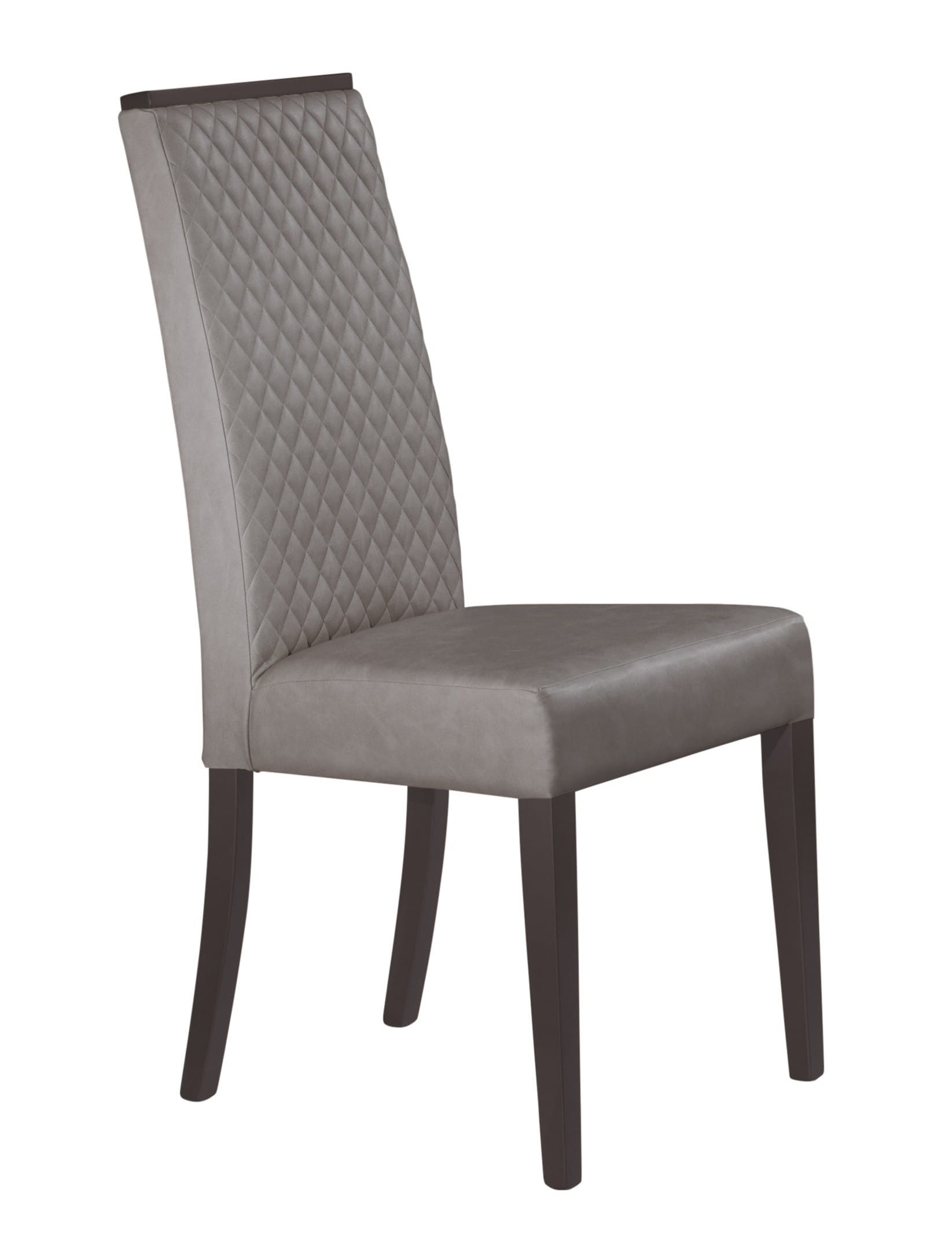 Travertine Modern Gray Dining Chair (Set of 2)