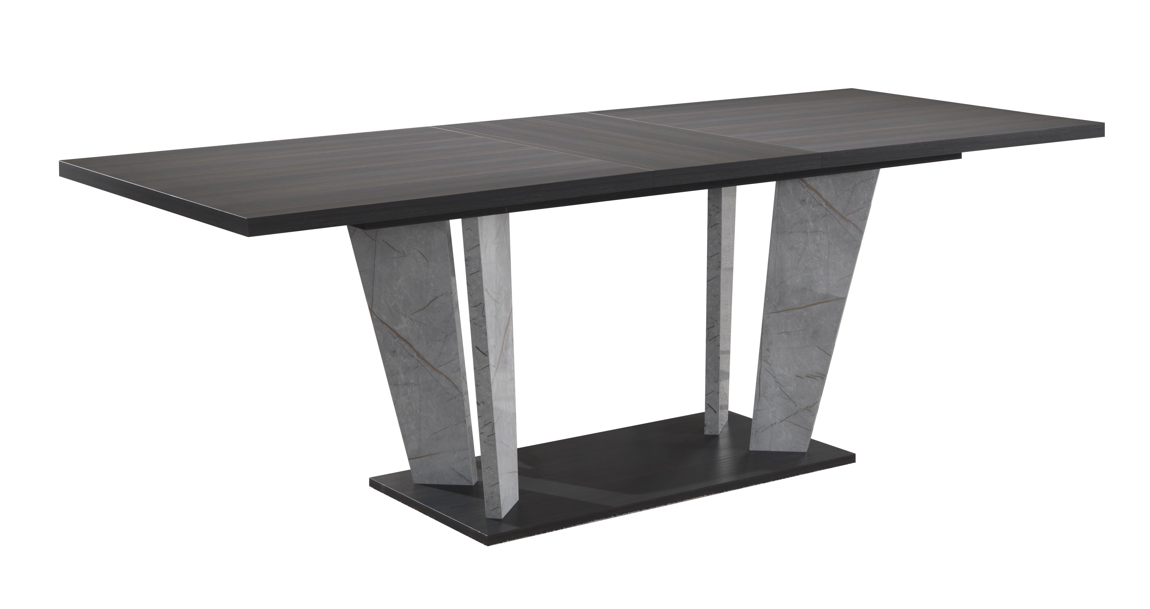 KD002 Modern Office Desk in Matte Gray by J&M Furniture