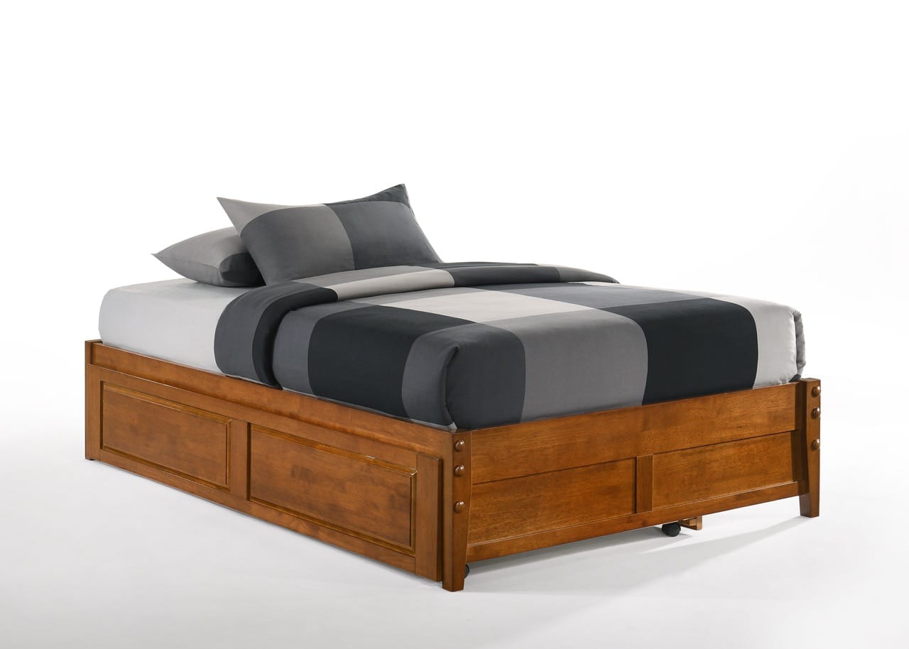 Basic Cherry Platform Bed - Thumbnail 4