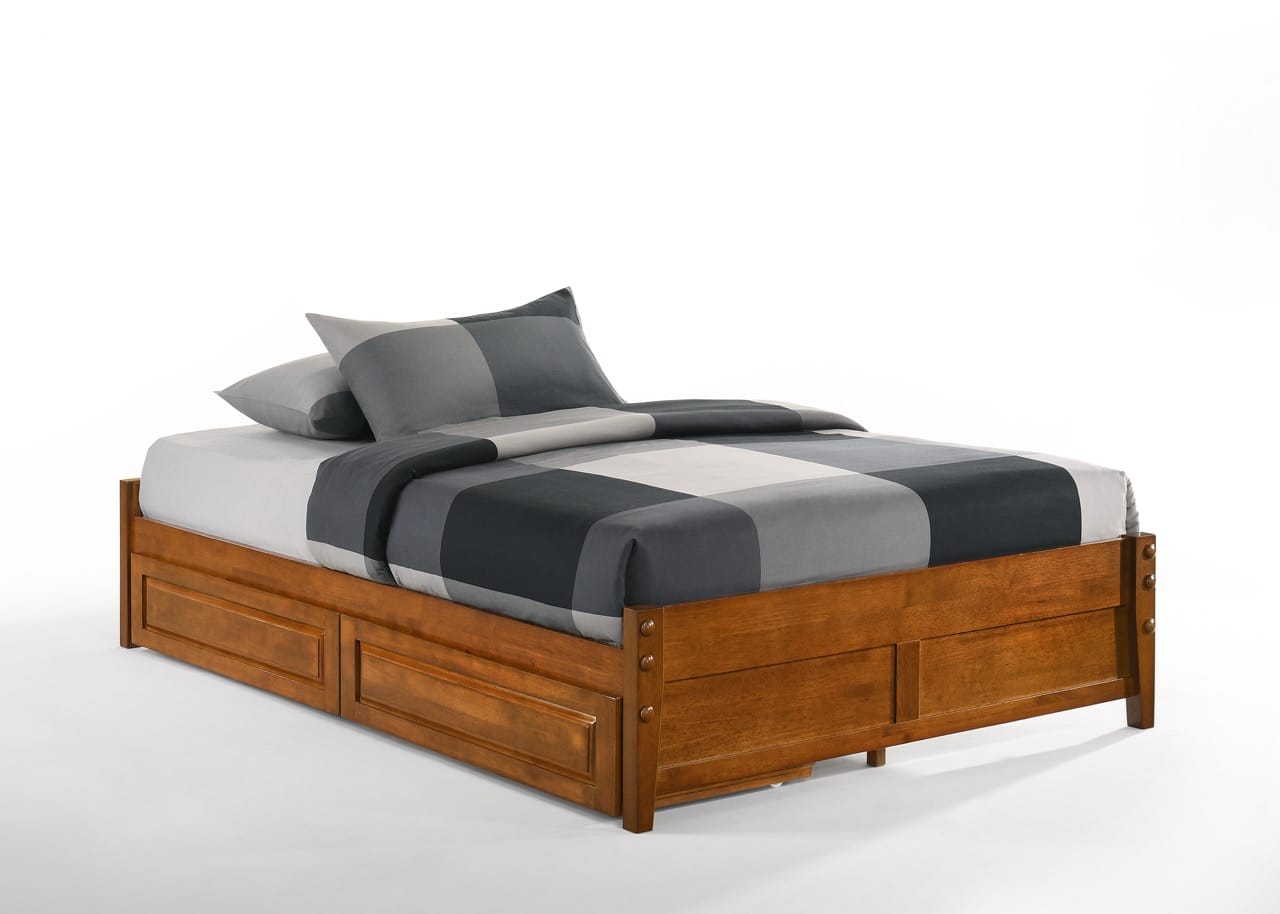 Basic Cherry Platform Bed