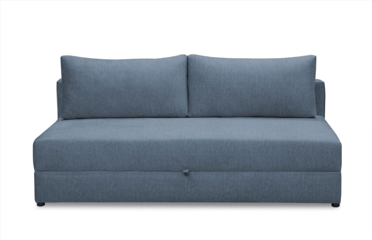 Lari Queen Sofa Beds Dark Blue w/Storage by Prestige Furnishings
