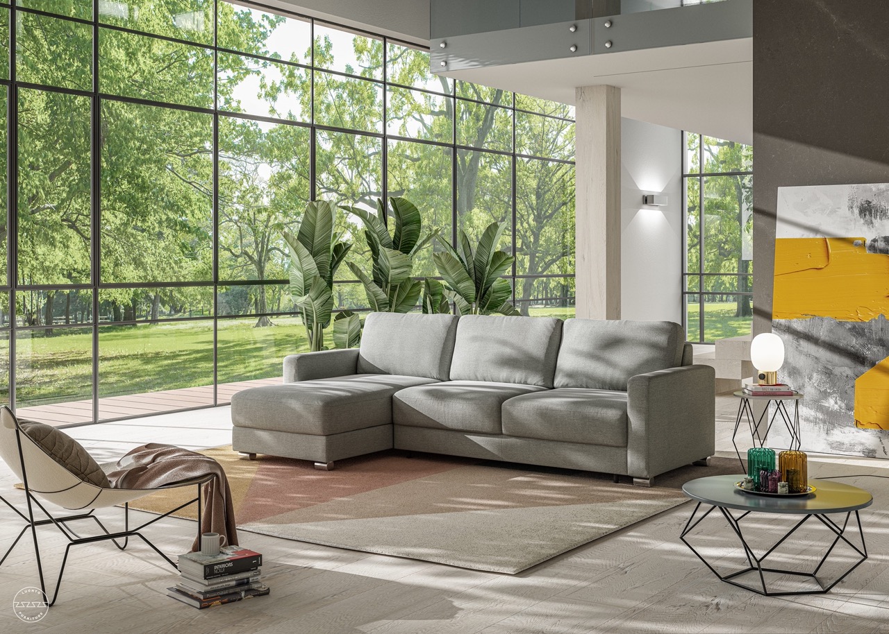 Hampton Sectional Sofa Sleeper