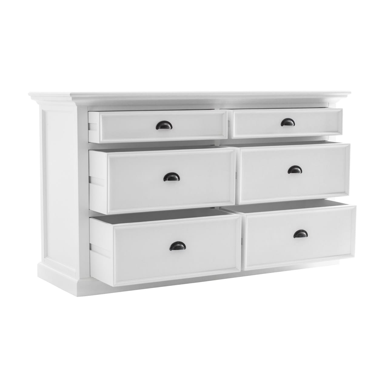 Halifax Dresser, Classic White at Futonland
