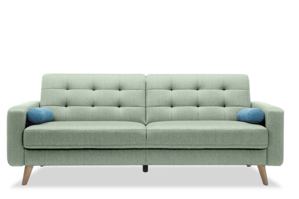 Nappa Sofa Bed Sleeper Green w/Storage by Prestige Furnishings