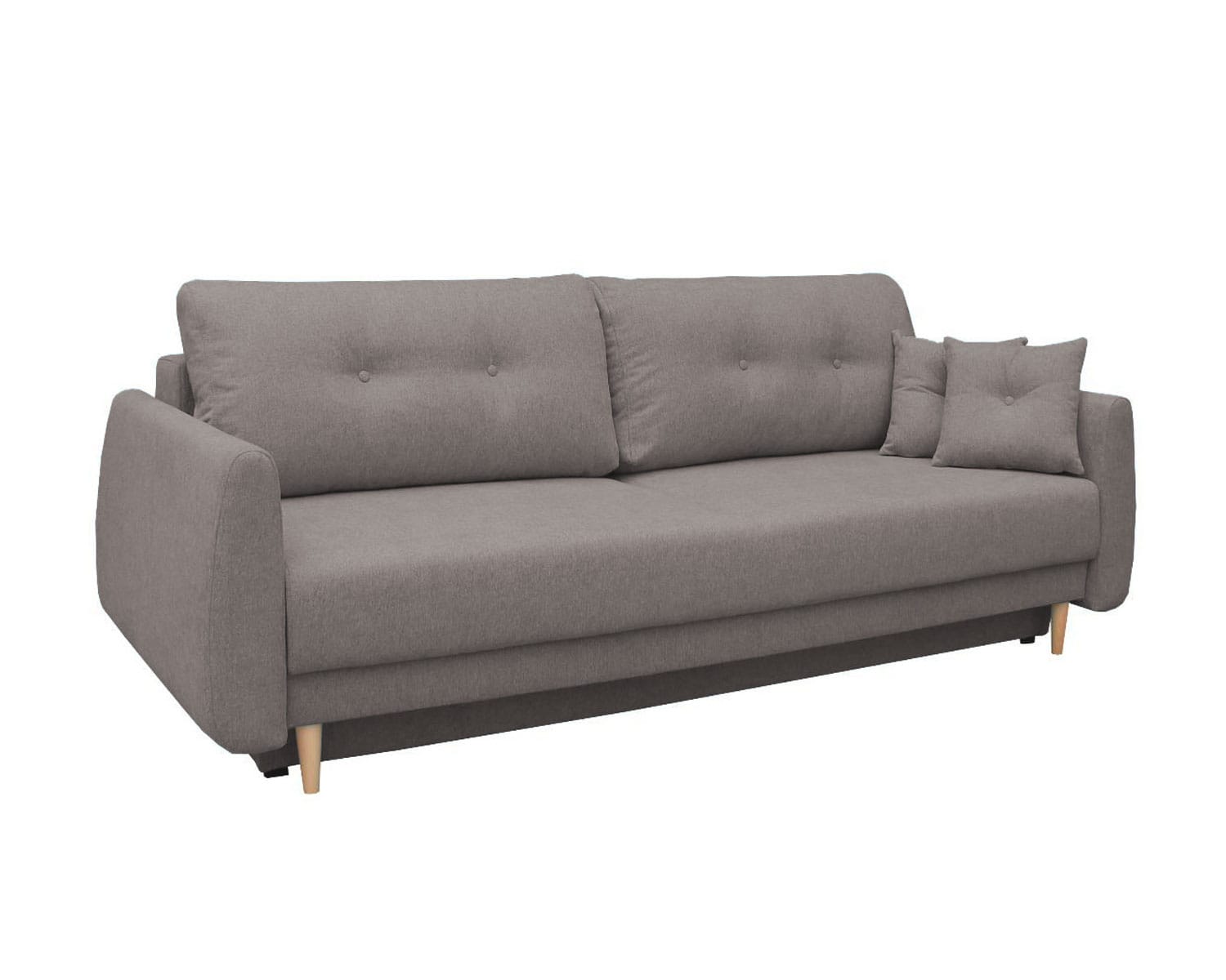 Nord Sofa Bed Sleeper Gray w/Storage by Prestige Furnishings
