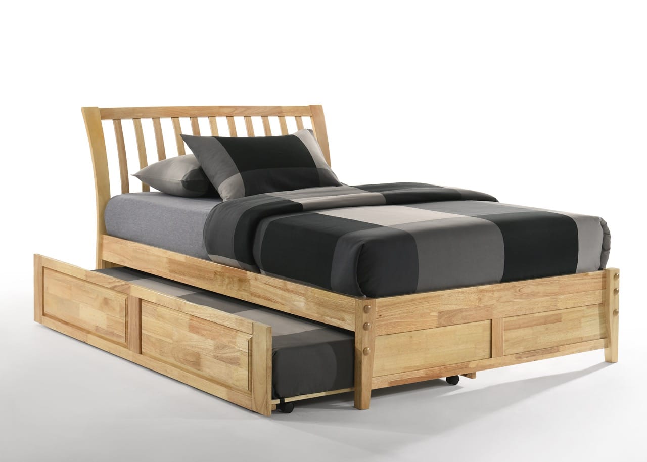 Nutmeg Natural Platform Bed