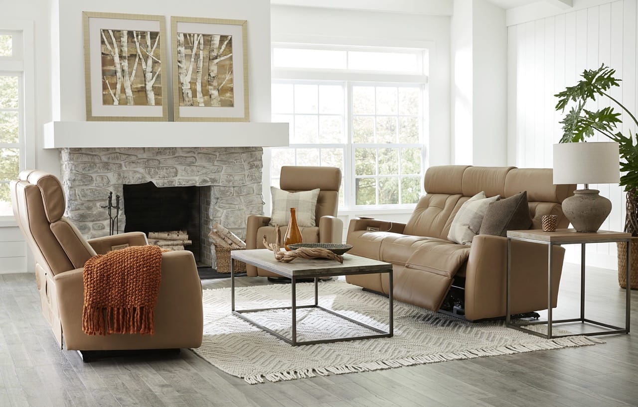 West Coast II Swivel Glider Power w/Power Headrest