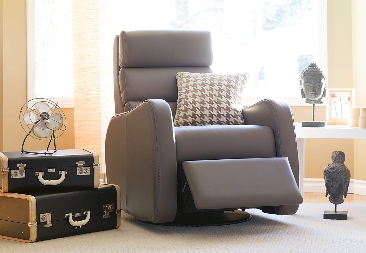 Central Park Swivel Glider Manual Recliner - Thumbnail 5