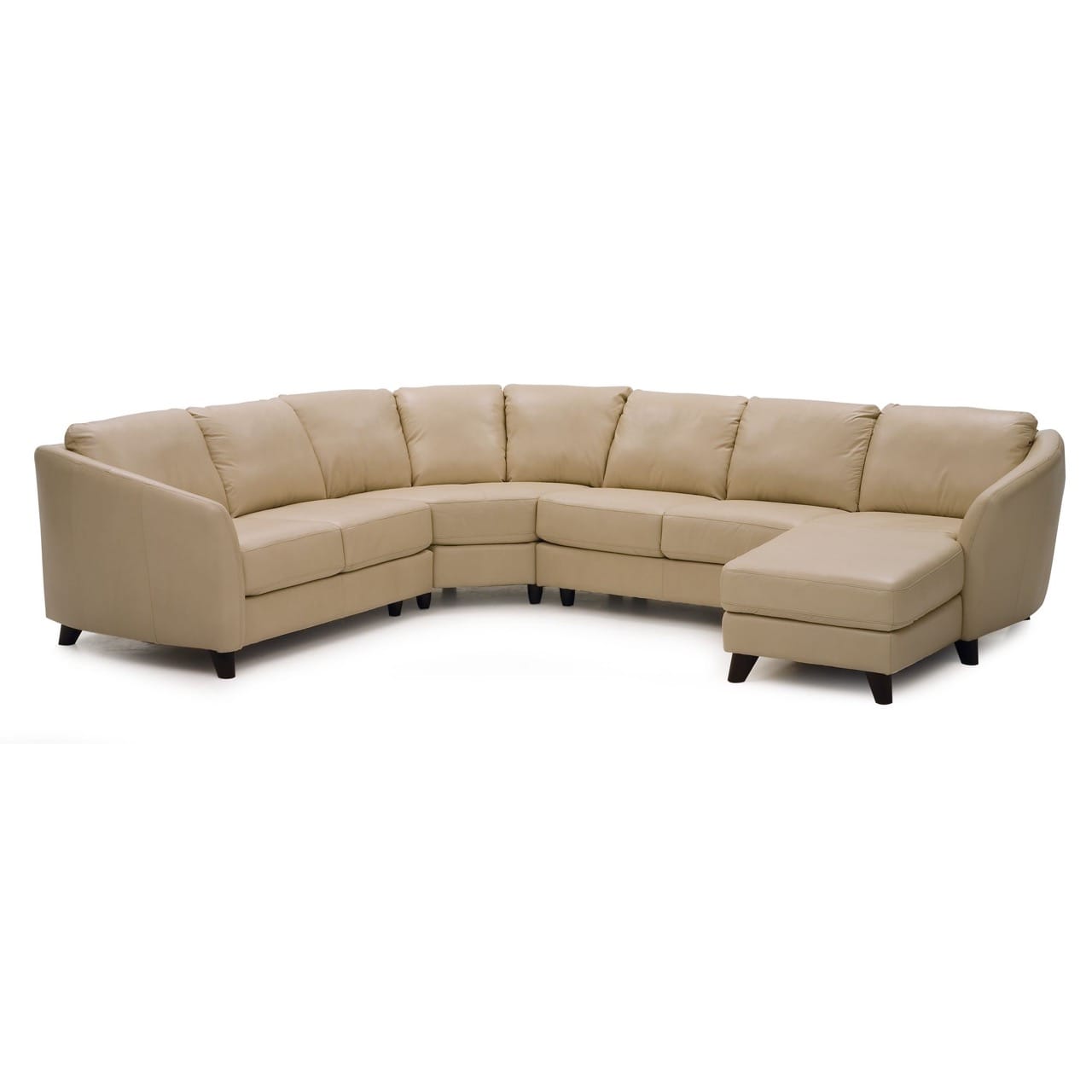 Catalina Reversible Chaise Sleeper Sofa :: Leg Finish: Espresso