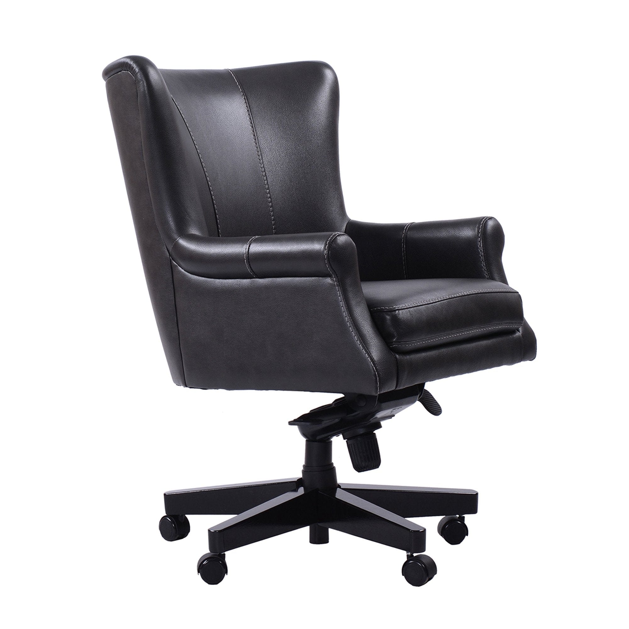 Leather Desk Chair - Cyclone