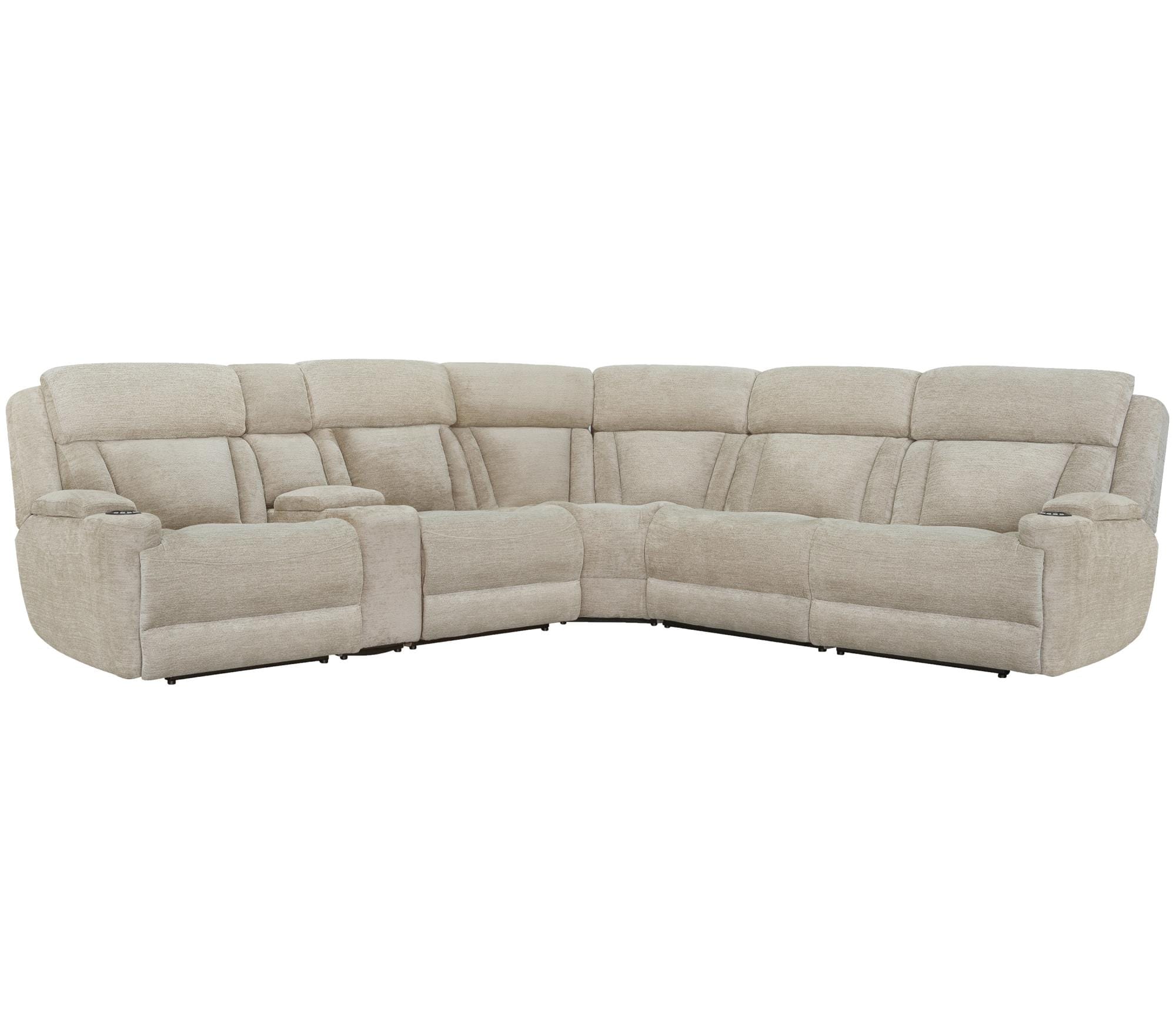 Parker House Dalton Lucky Fawn 6-Piece Power Reclining Modular Sectional