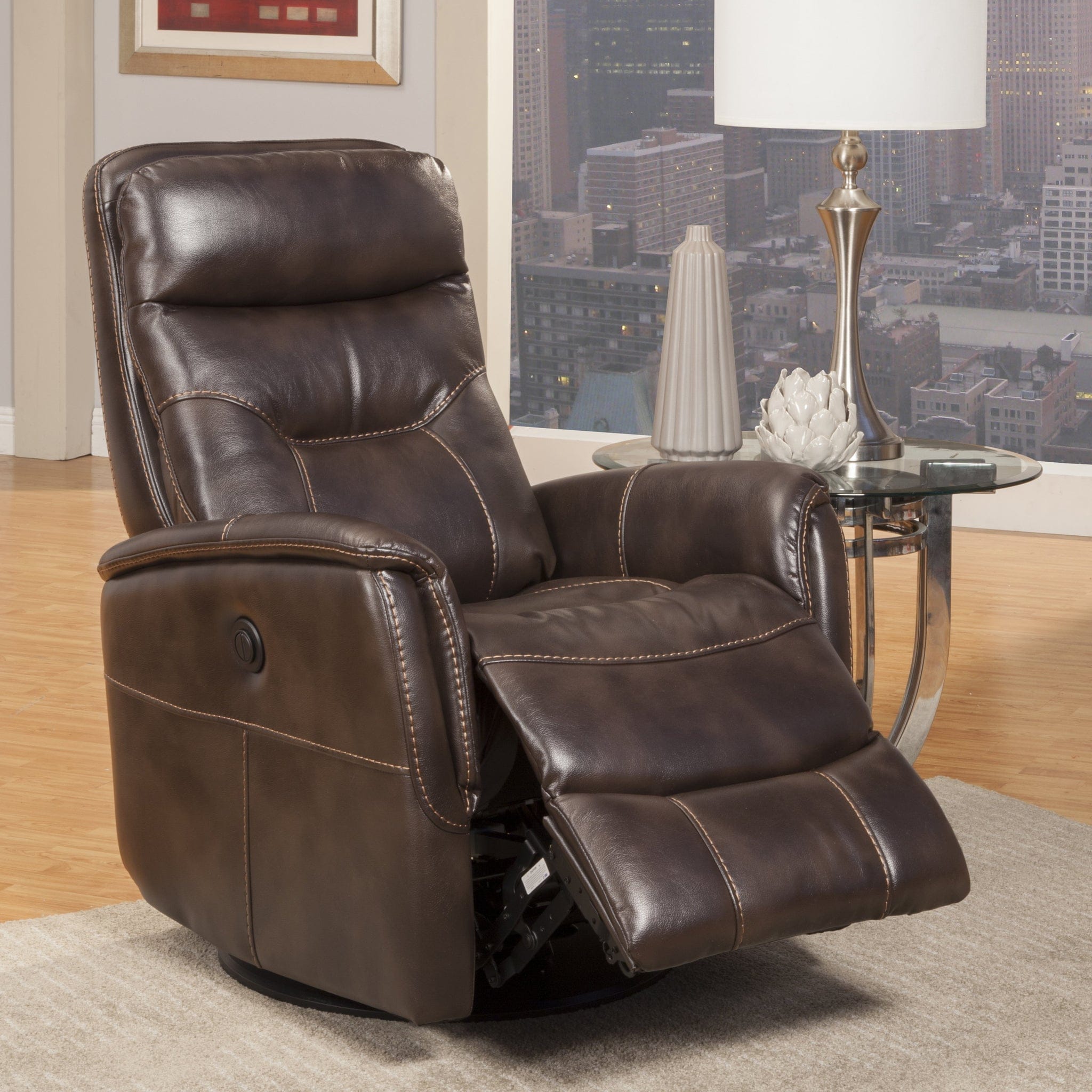 Gemini Power Swivel Glider Recliner - Thumbnail 4