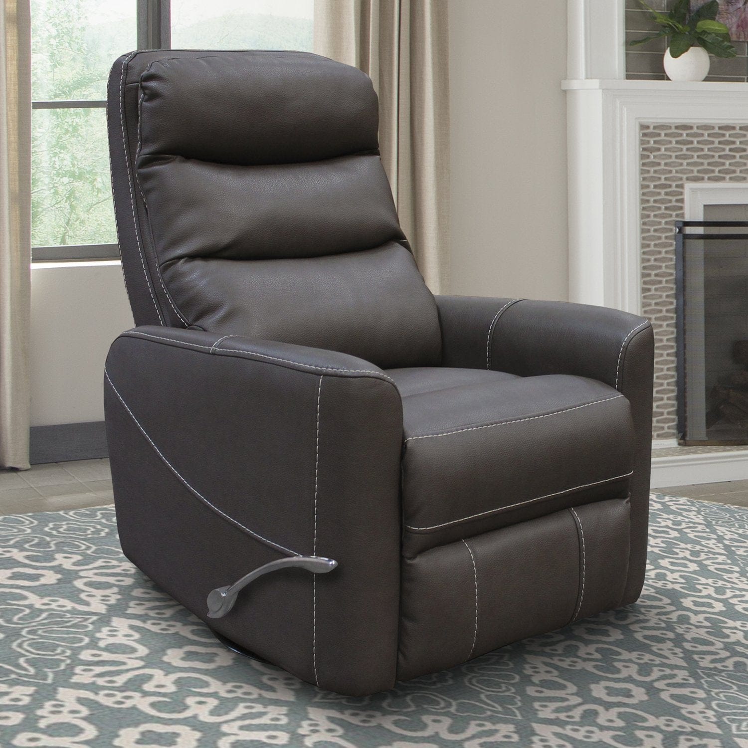 Hercules - Manual Swivel Glider Recliner - Thumbnail 2