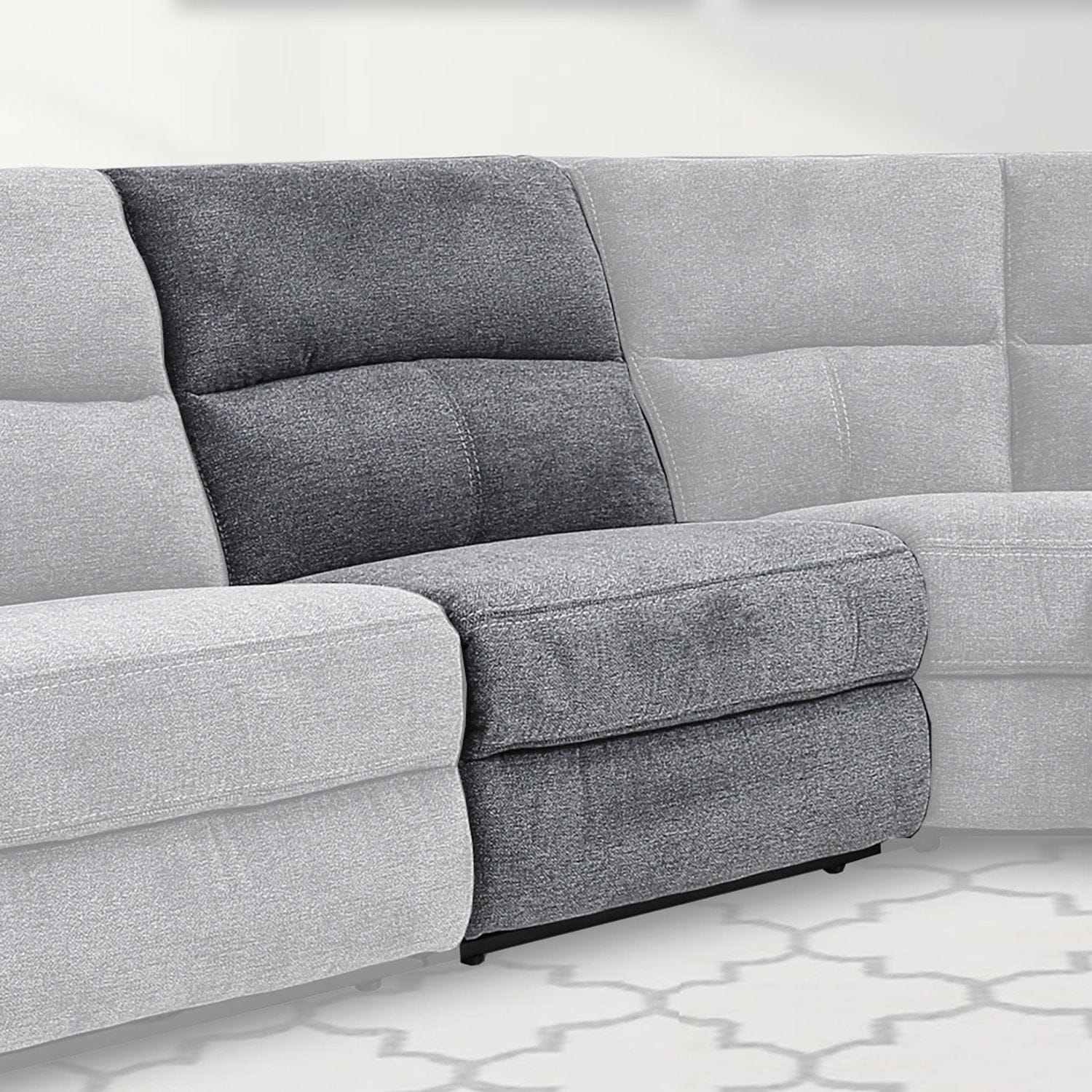 Polaris Armless Chair - Thumbnail 2