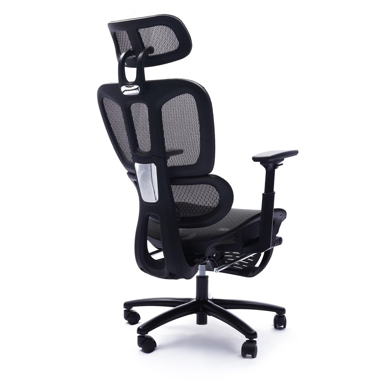 Sealy Huxley Adjustable Ergonomic Black Mesh Office Chair at Futonland 