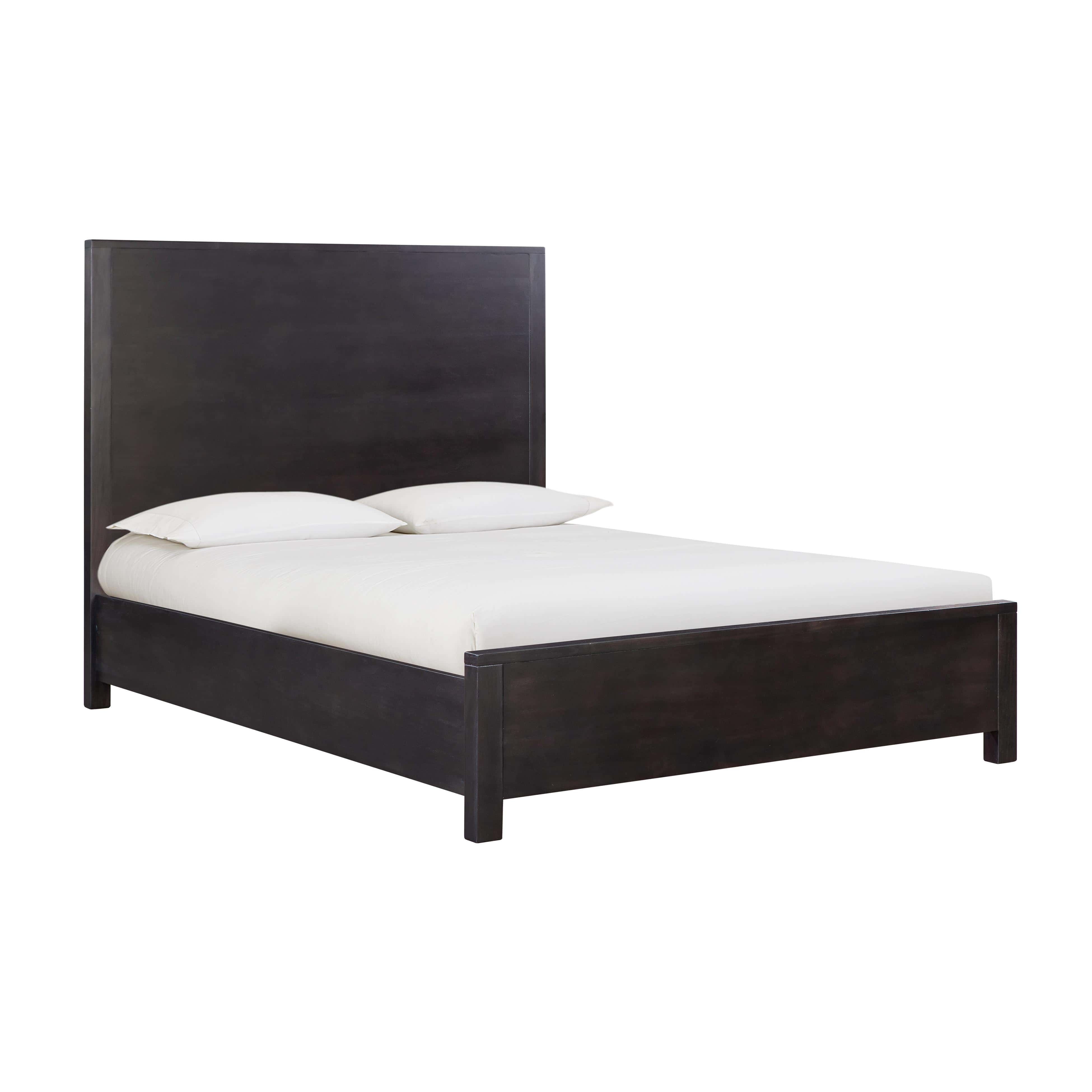 Asheville Black Wooden Queen Bed by TOV Furniture