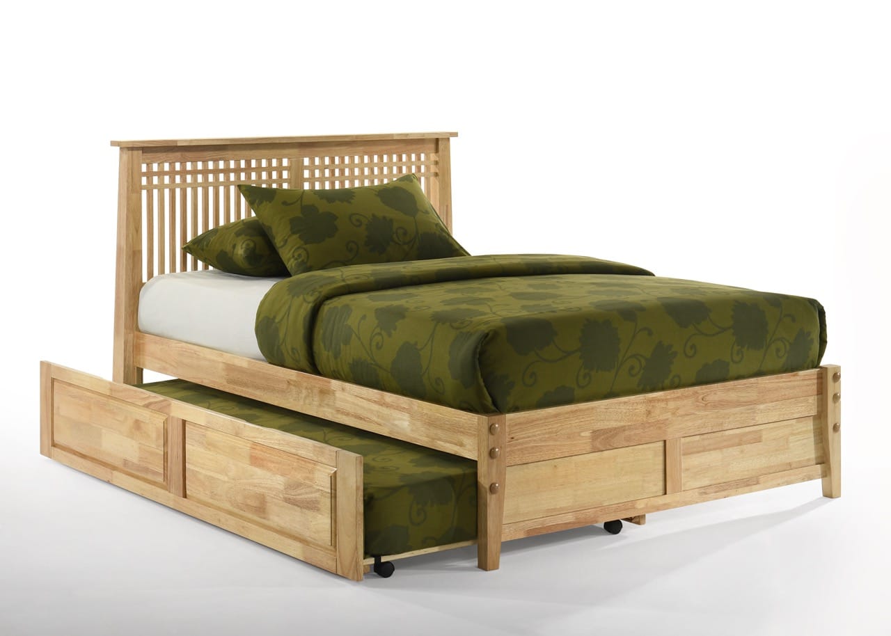 Solstice Natural Platform Bed - Thumbnail 2