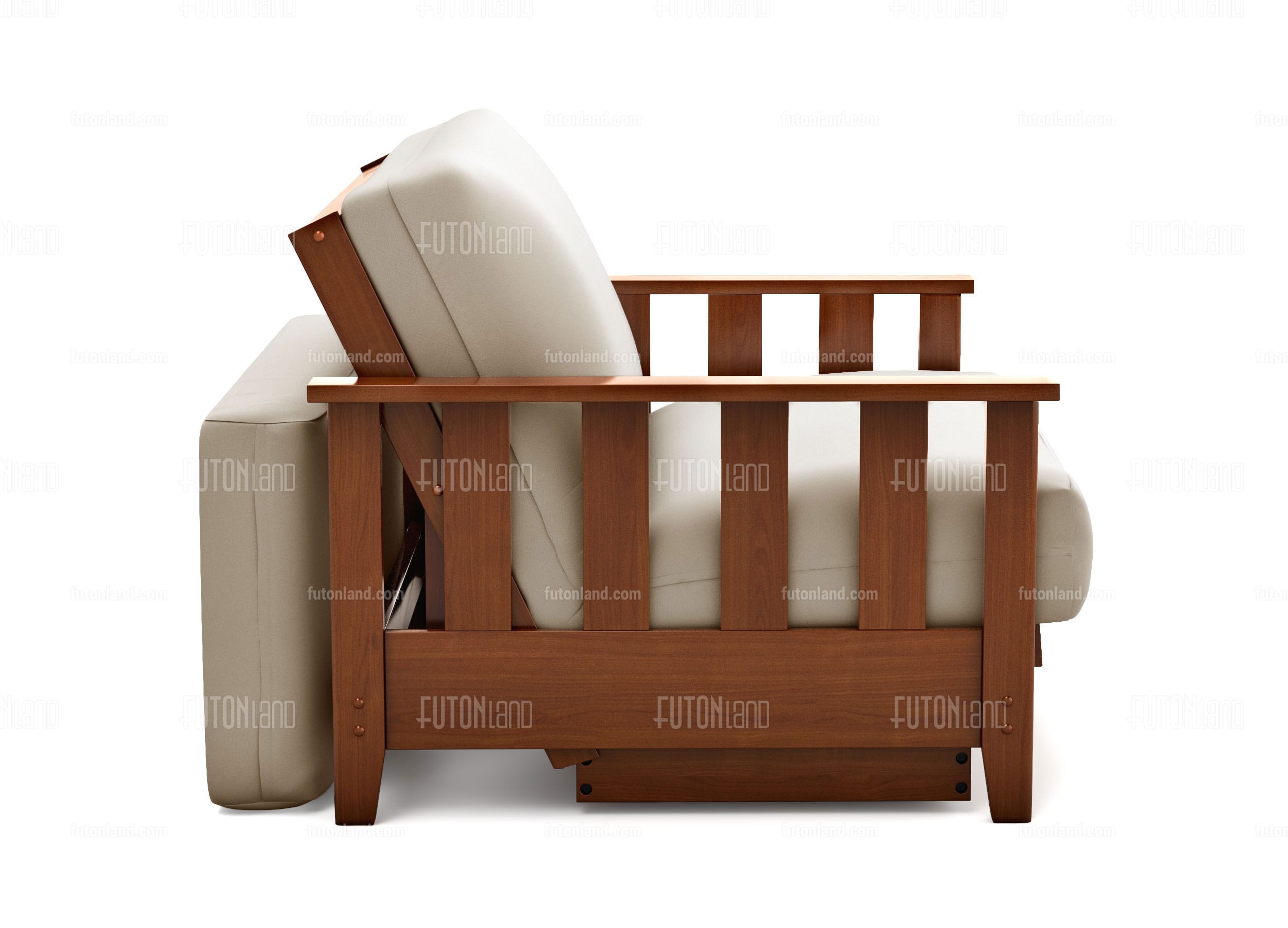 Chair Futon w/Ottoman