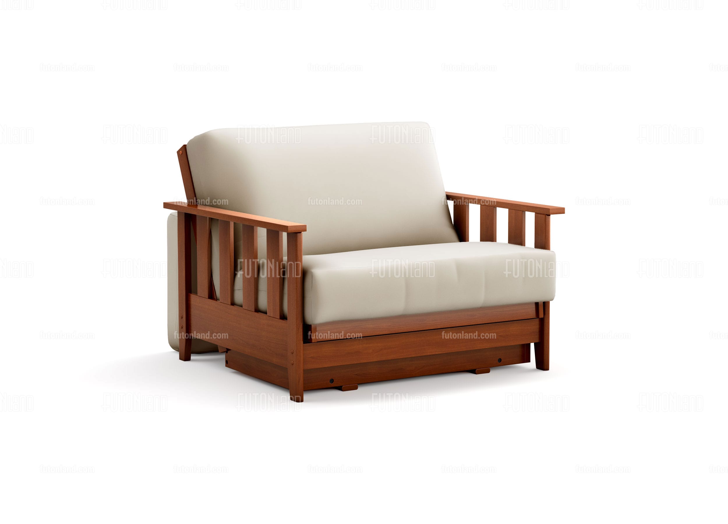 Chair Futon w/Ottoman