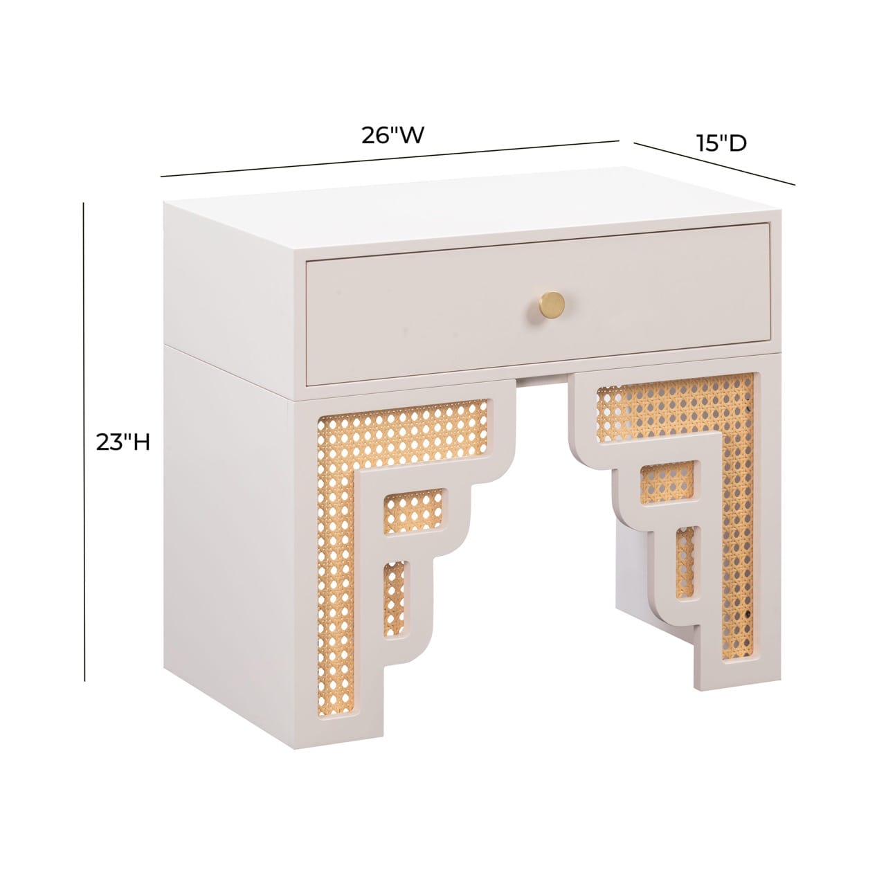 TOV Furniture Suzie Nightstand - Thumbnail 4