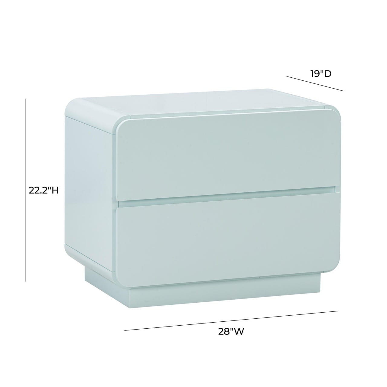 TOV Furniture Sagura Nightstand - Thumbnail 5