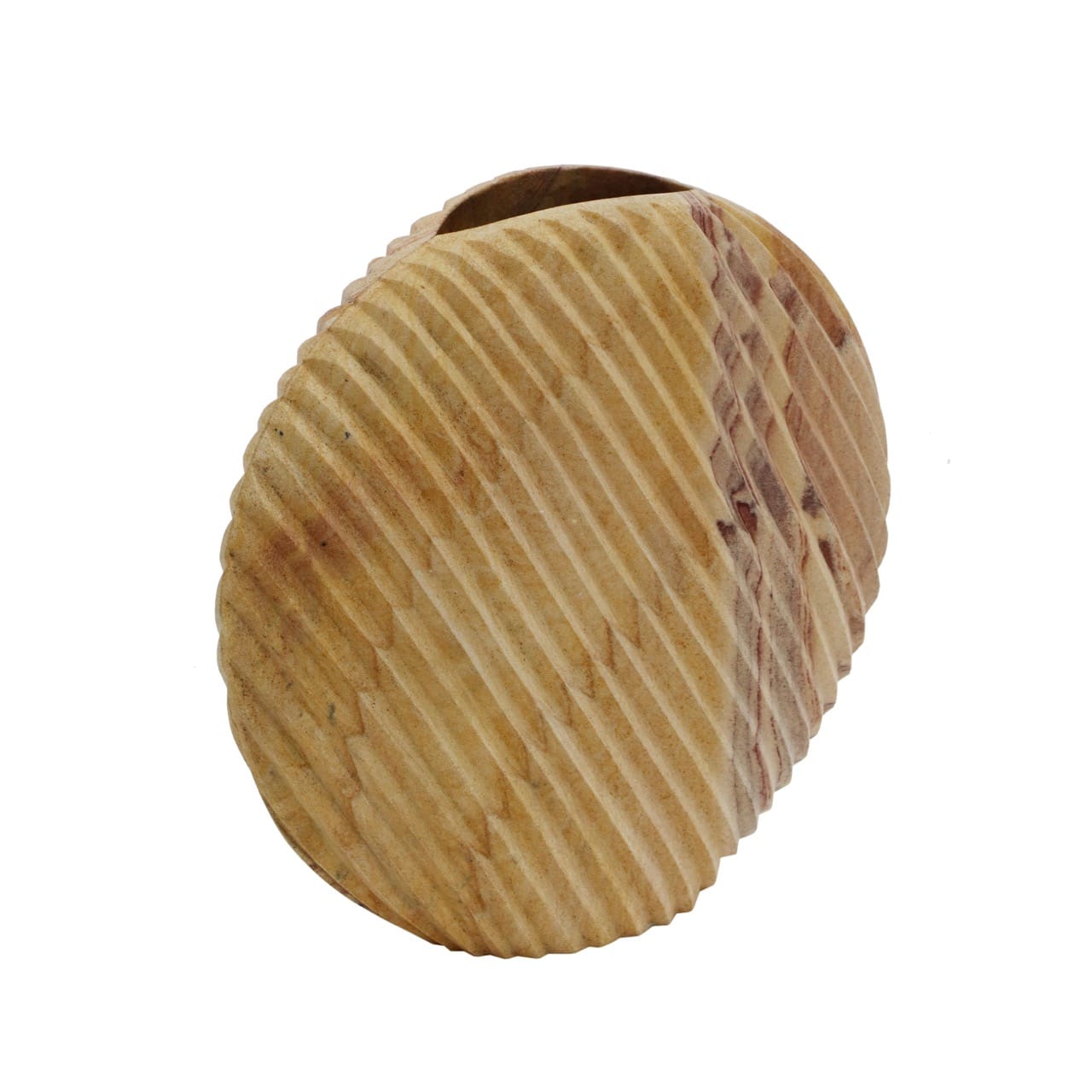 Saava Shell Stone Vase - Thumbnail 4