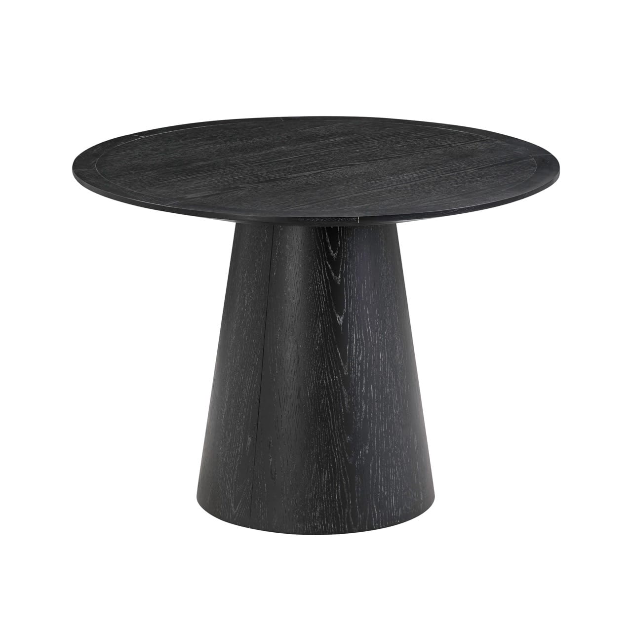 Sahara Black Oak Round Dining Table - Thumbnail 2
