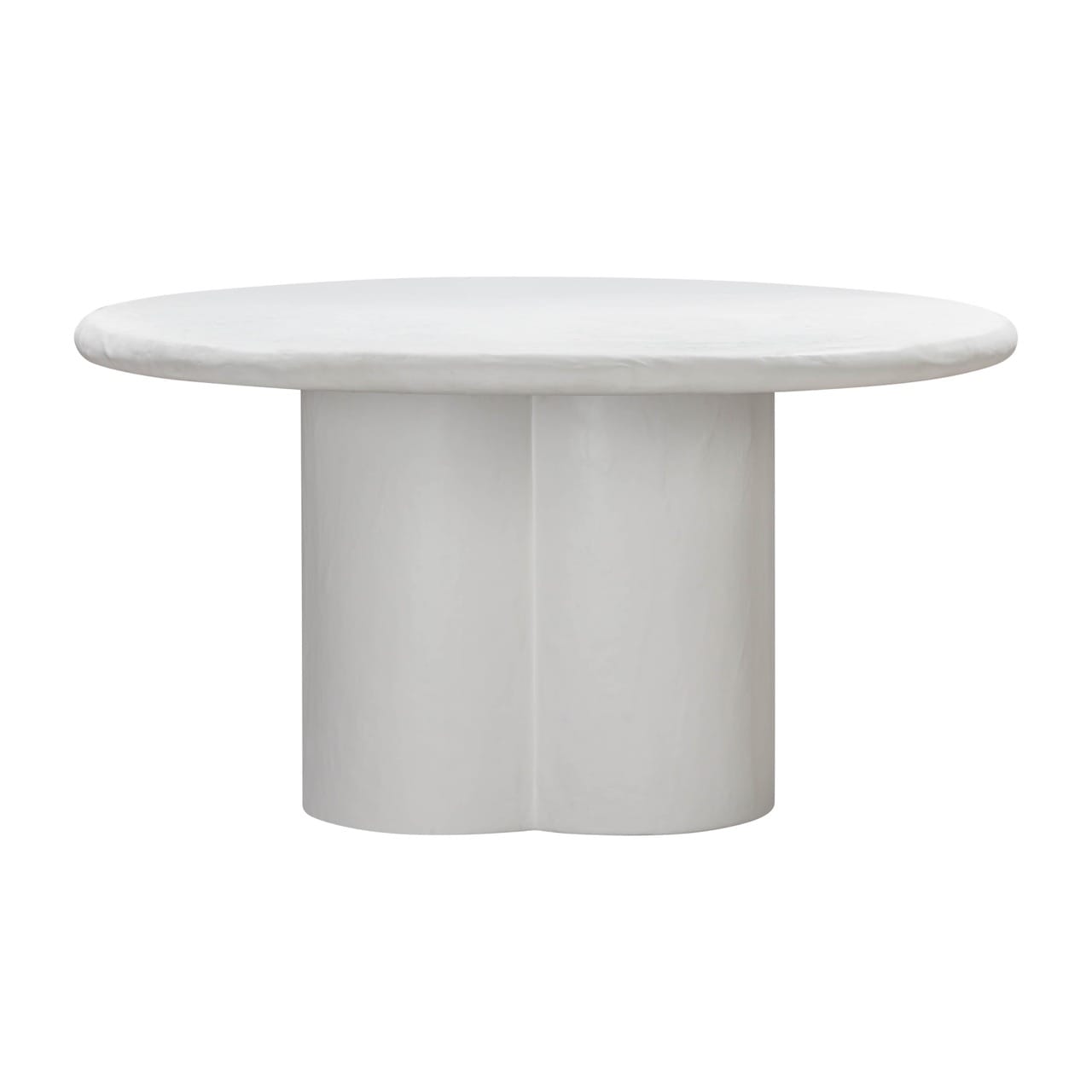 Elika Faux Plaster Round Dining Table - Thumbnail 2