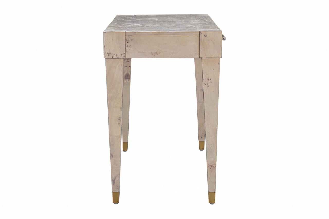 Brandyss White Burl Work Desk - Thumbnail 3