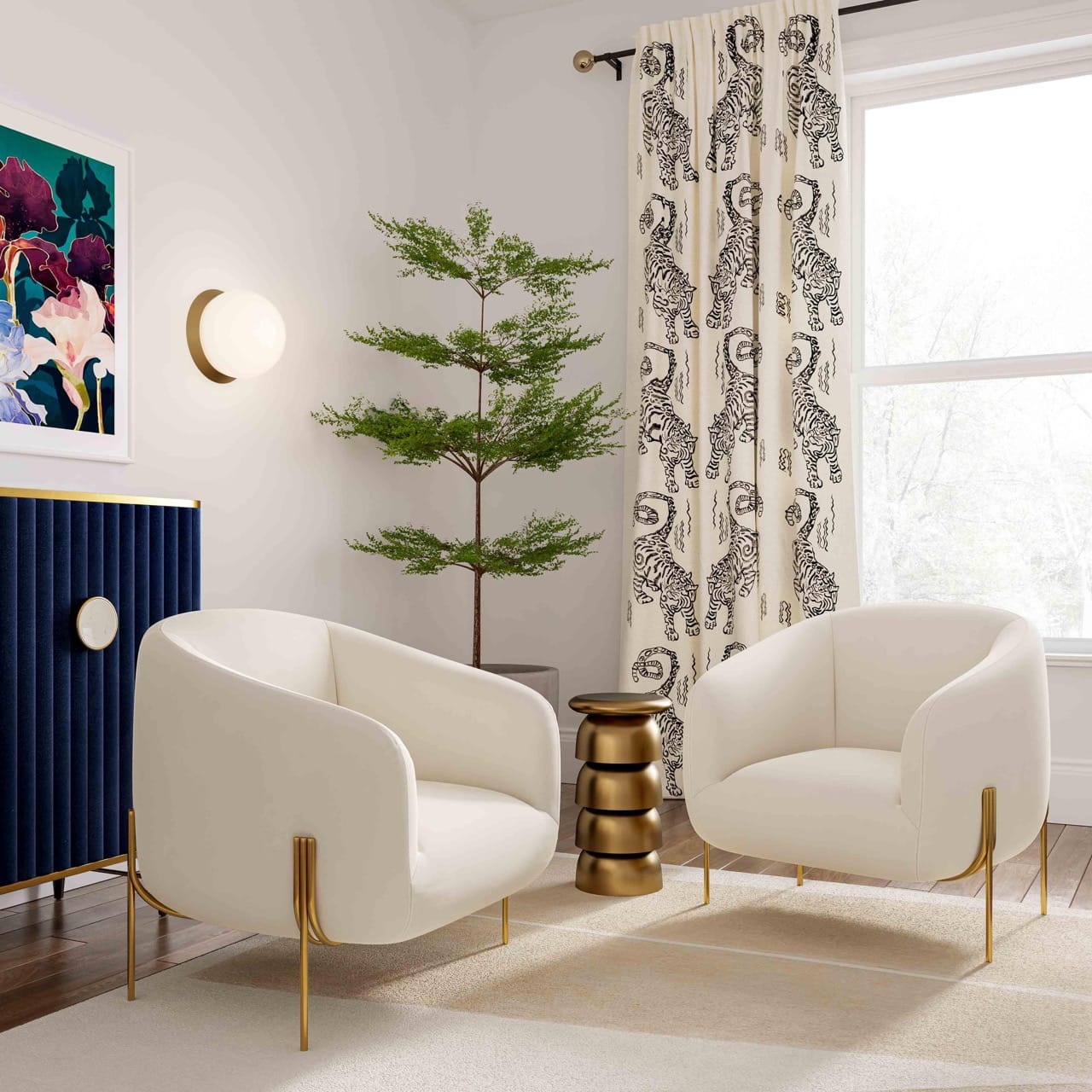 TOV Furniture Kandra Accent Chair - Thumbnail 4