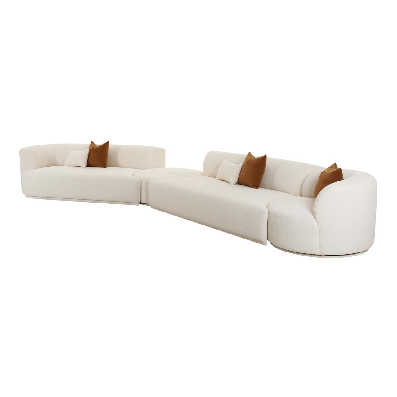 TOV Furniture Fickle Chaise Sectional - Thumbnail 2